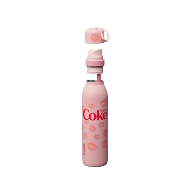 Owala x Diet Coke 24oz Special Edition Stainless Steel FreeSip TWIST Kisses
