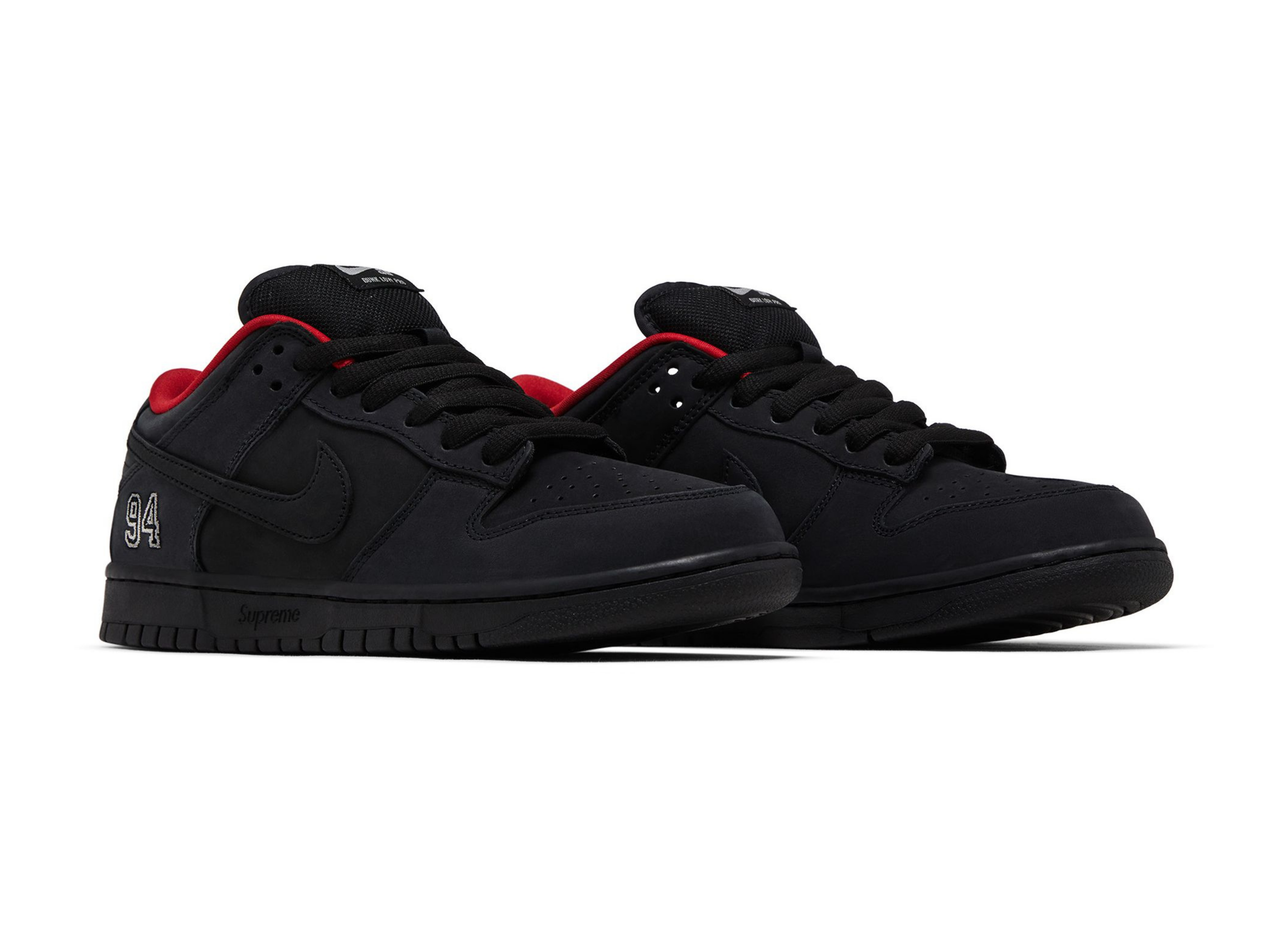 Nike SB Dunk Low x Supreme 94 'Black'
