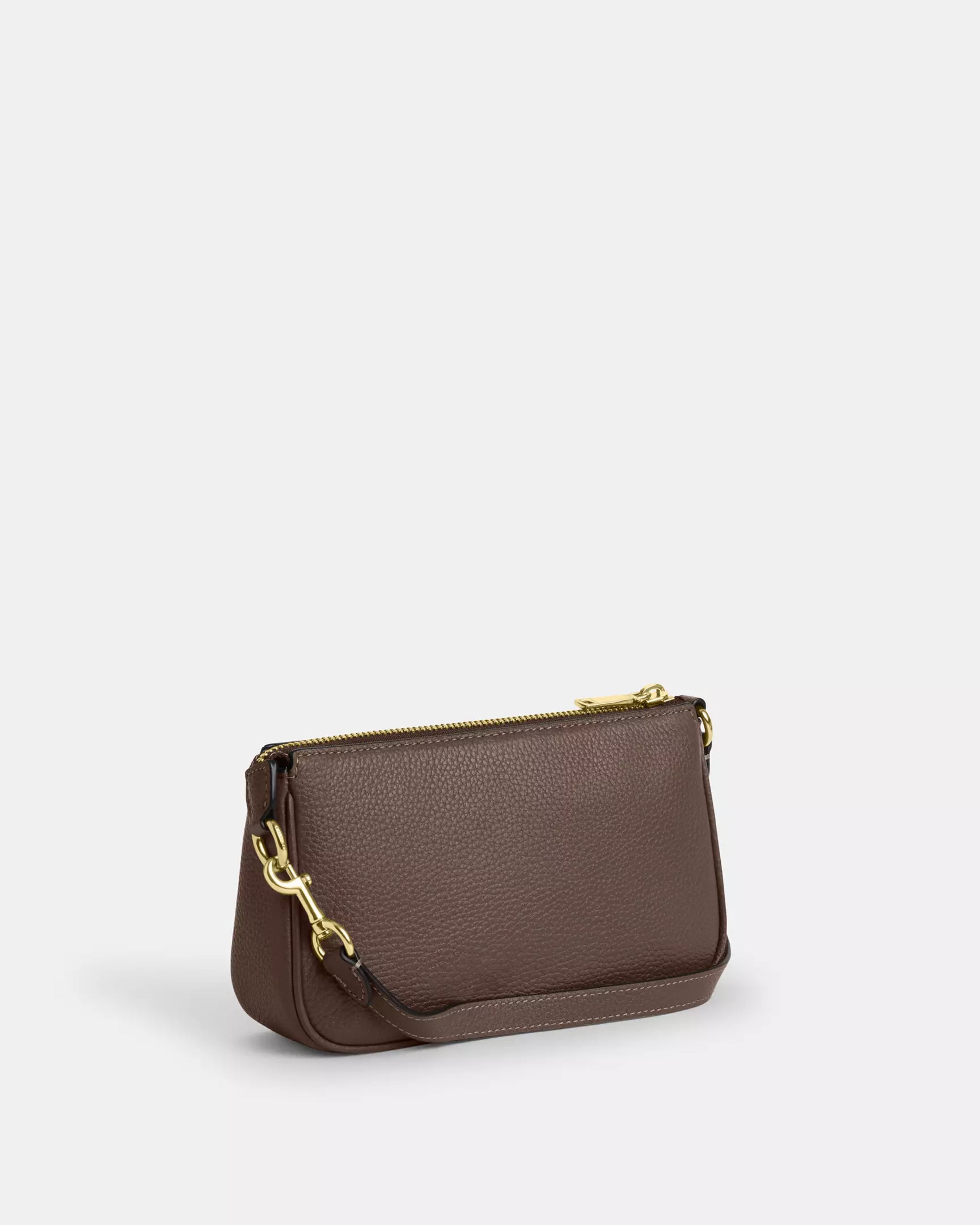 Coach Nolita 19 'Pebbled Leather/Gold/Dark Stone'