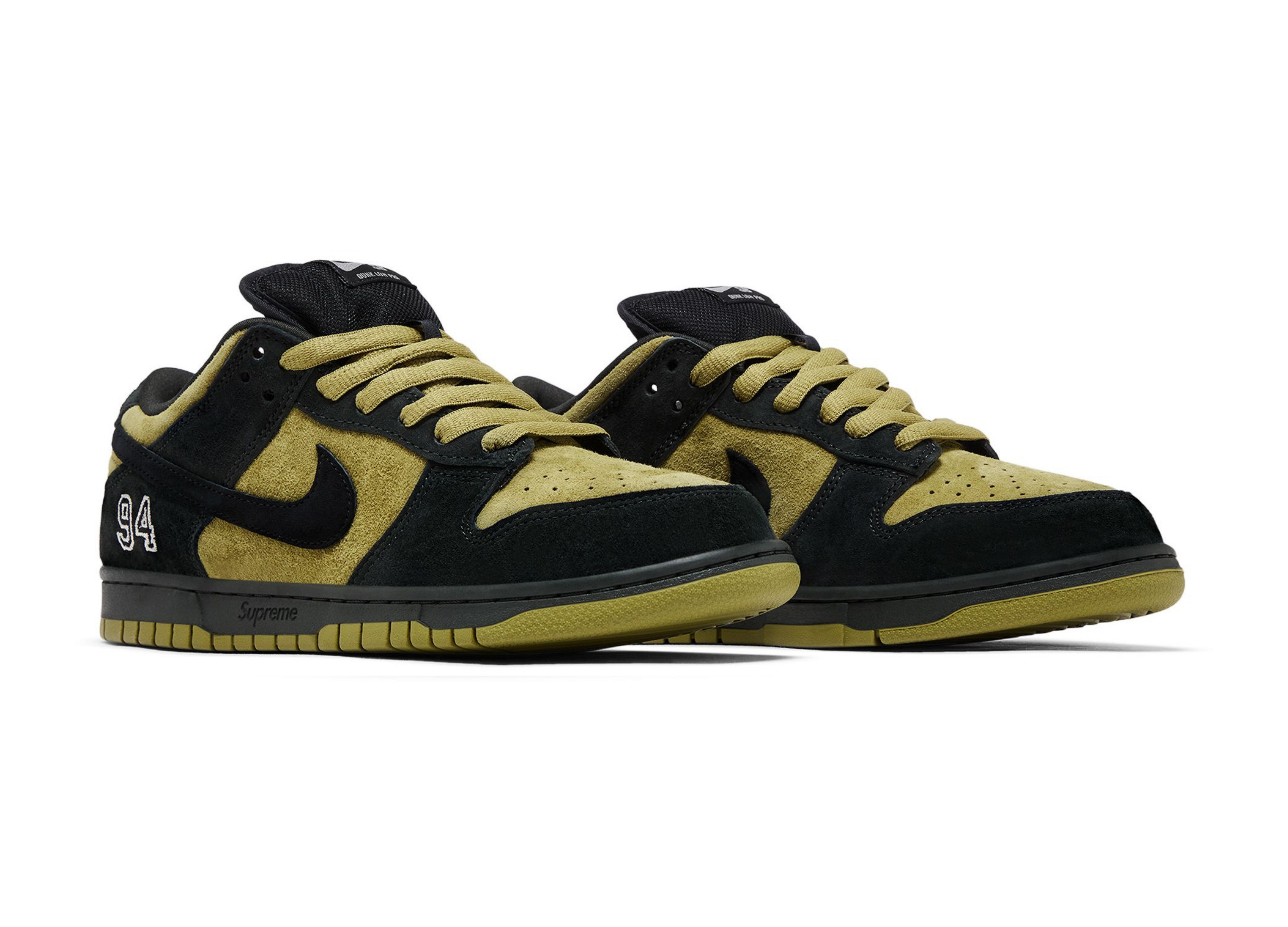 Nike SB Dunk Low x Supreme 94 'Camper Green'