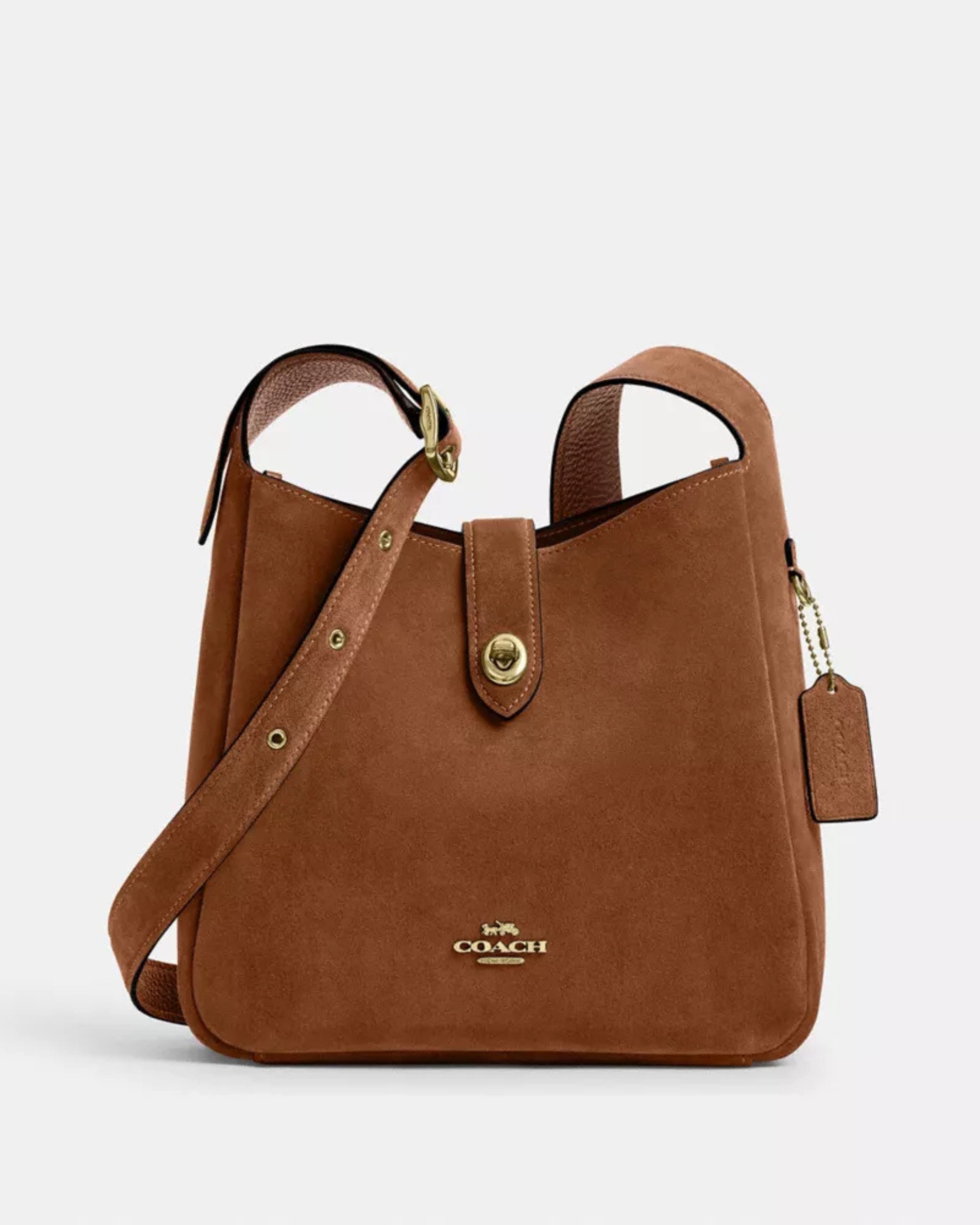 Coach Hadley Convertible Crossbody Bag 'Gold Sienna'