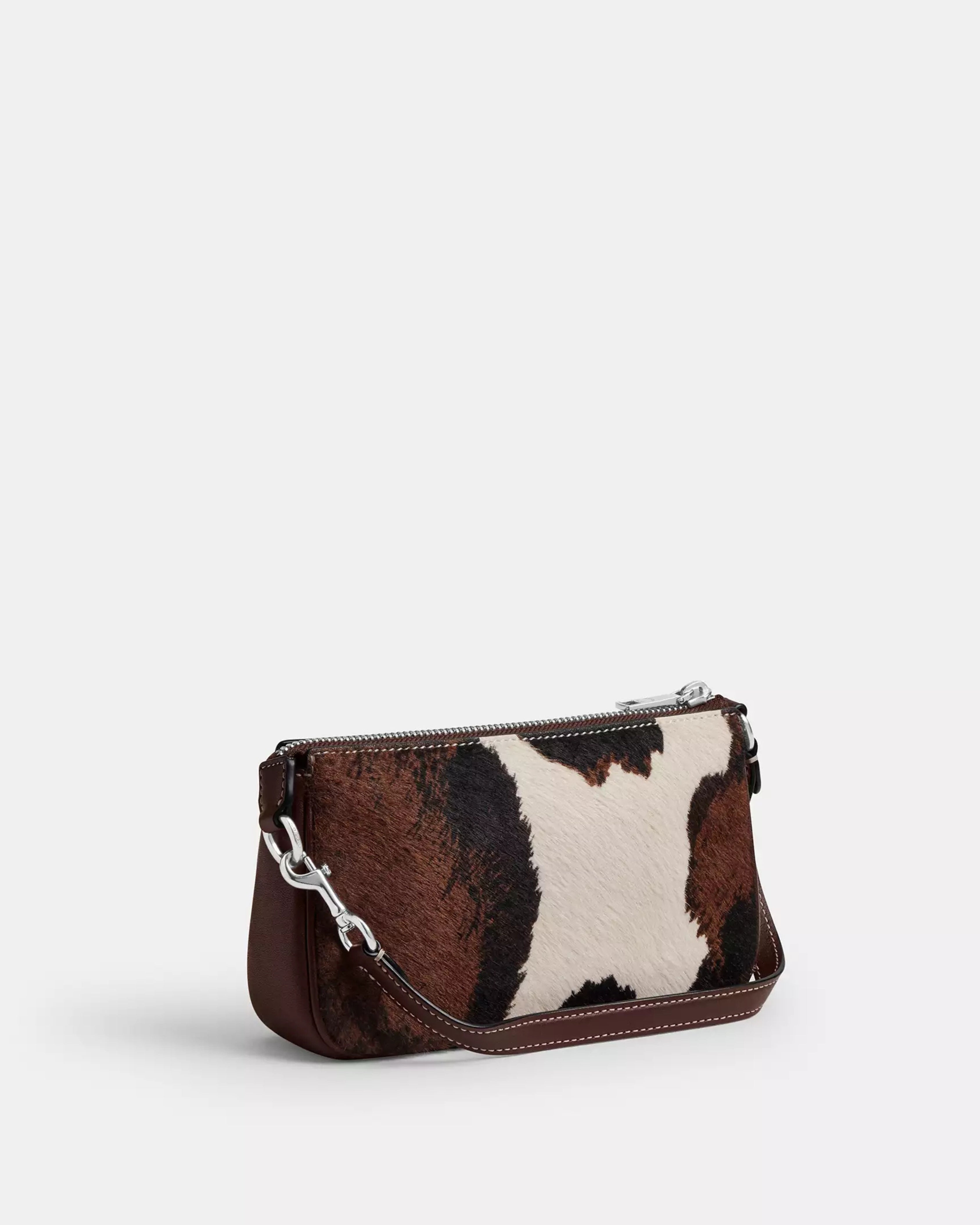 Coach Nolita 19 With Cow Print 'Cow Printed haircalf/Sv/Cow Multi'