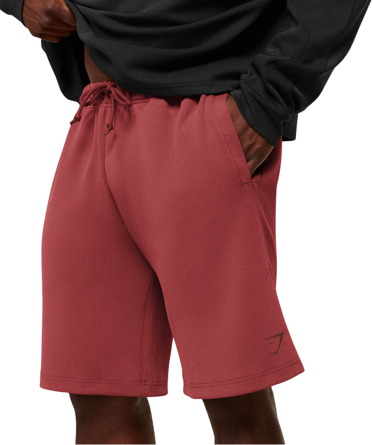 Gymshark x Sam Sulek Shorts 'Rust Red'