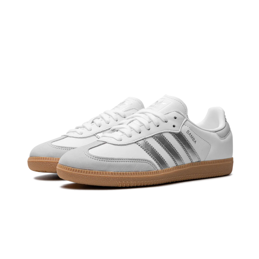 Adidas Samba Og White Silver Metallic Grey (W)