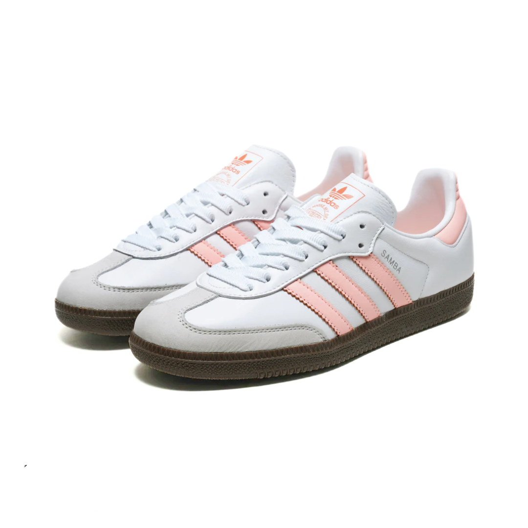 Adidas Samba Og Cloud White Clear Orange Semi Coral (W)
