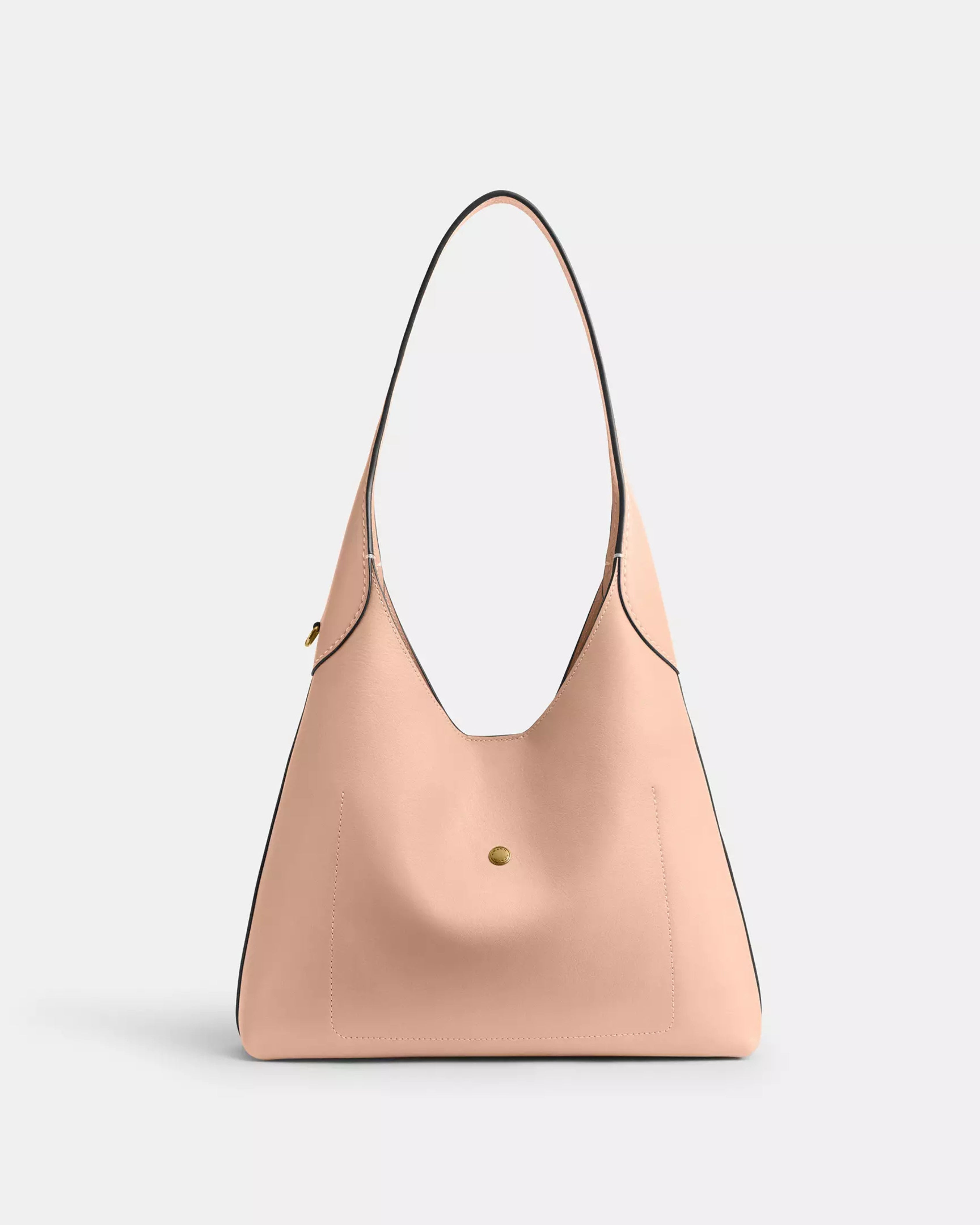 Coach Brooklyn Shoulder Bag 28 'Natural Grain Leather Brass Cream'