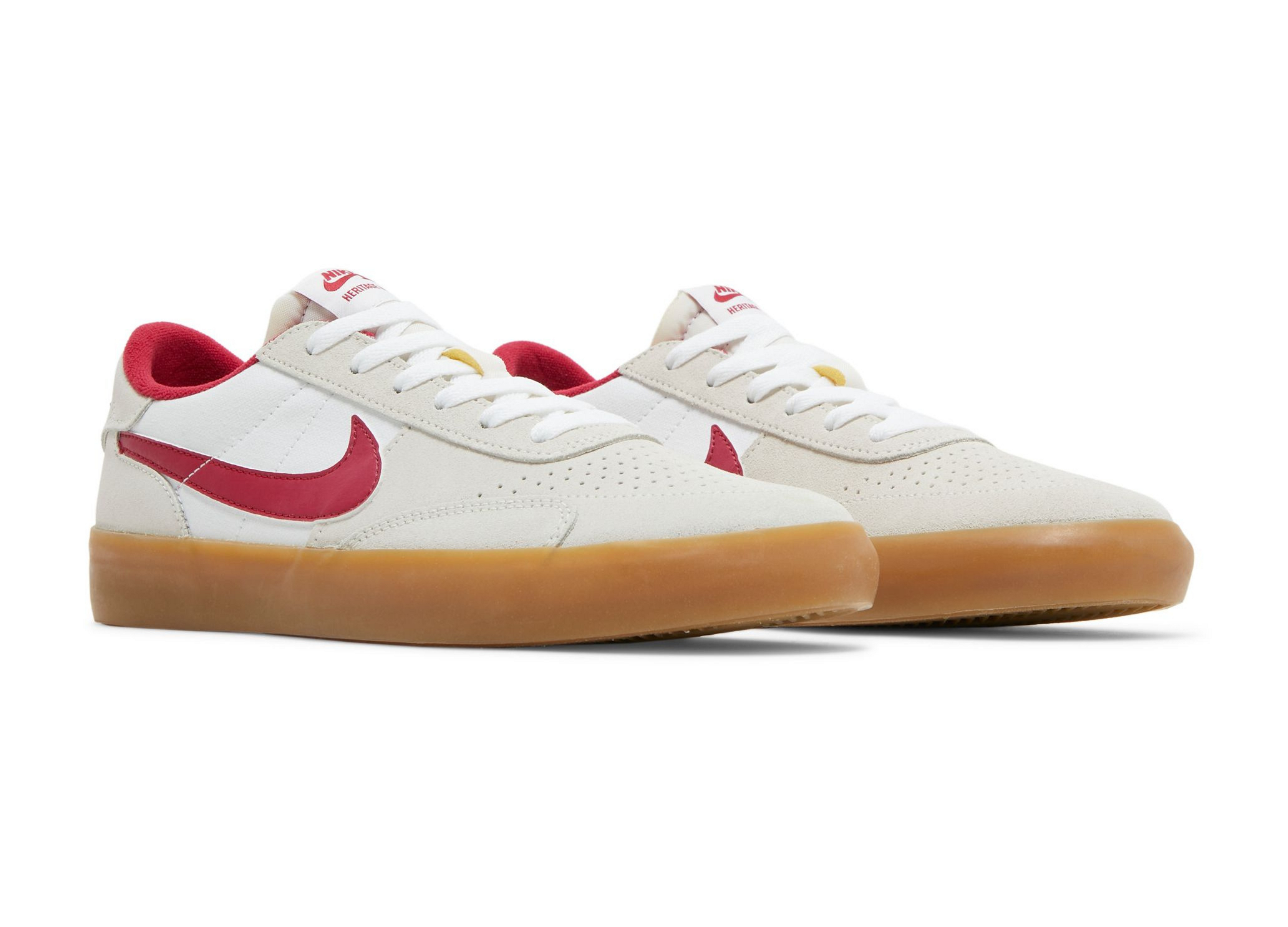 Nike Heritage Vulc Sb Summit 'White Cardinal Red'