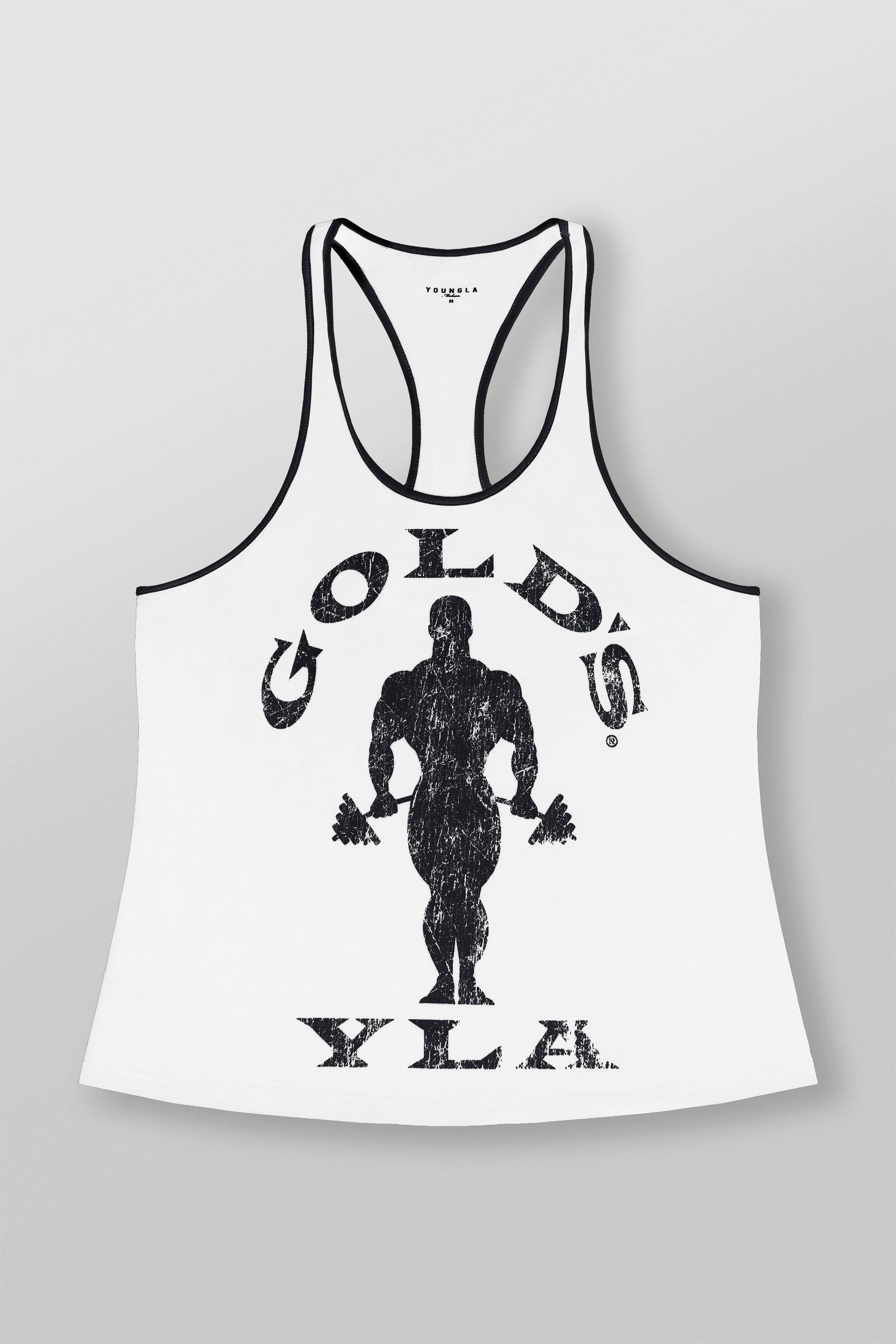 Young La 3014 - Golds Gym Classic Stringers 'White'