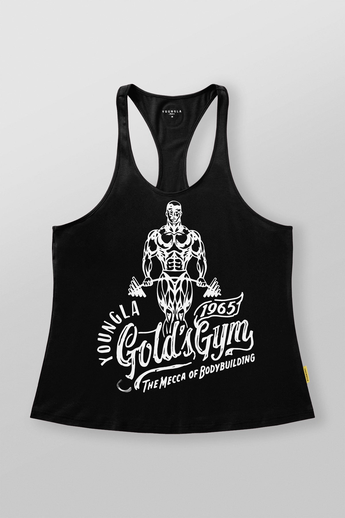 YoungLA 3016 - Golds Gym New Age Stringers 'Black'