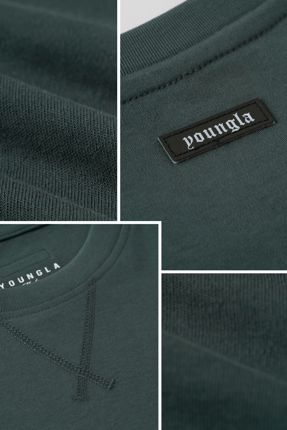 YoungLA 3019 - Elevated Cut-Offs 'Dark Green'