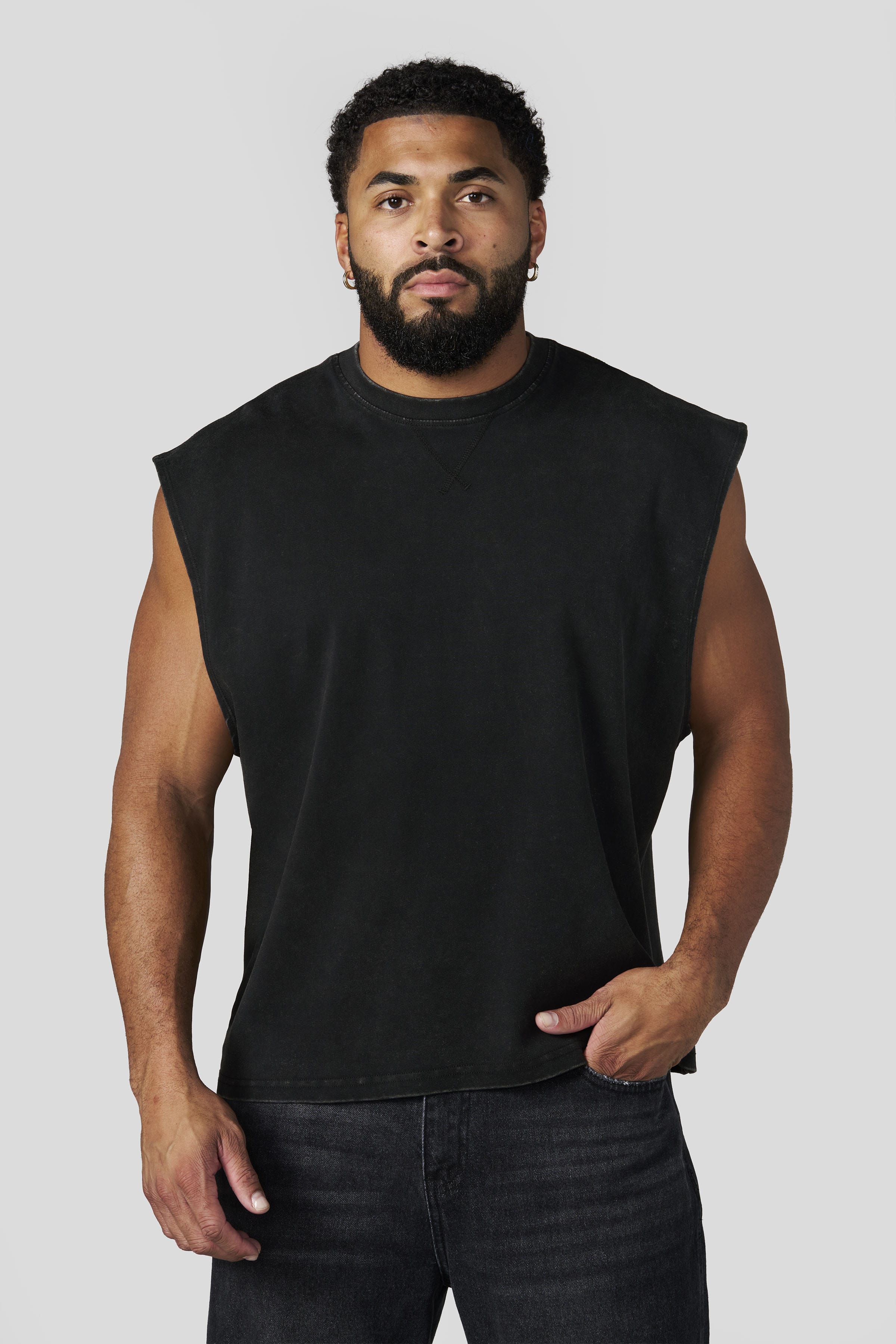 YoungLA 3019 - Elevated Cut-Offs 'Black'