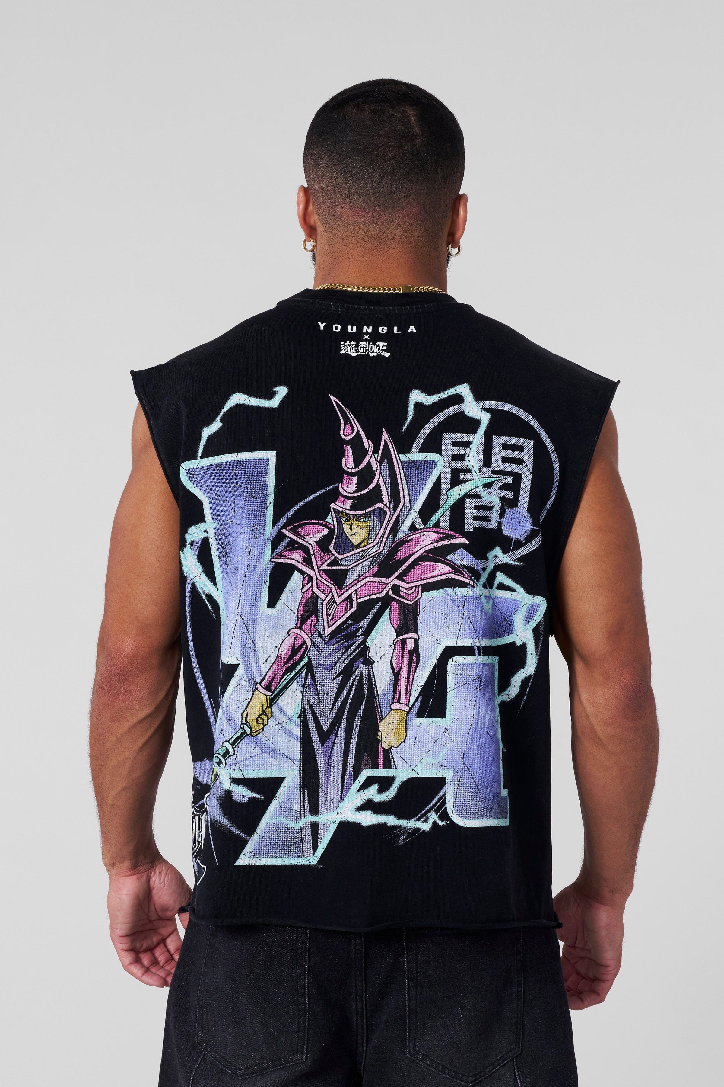 YoungLA 3033 - Yu-Gi-Oh!® Cut-Offs 'Dark Magician'