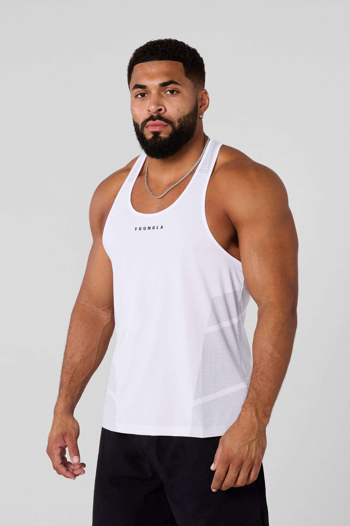 YoungLA 3042 - Kinetic Workout Stringers 'White'