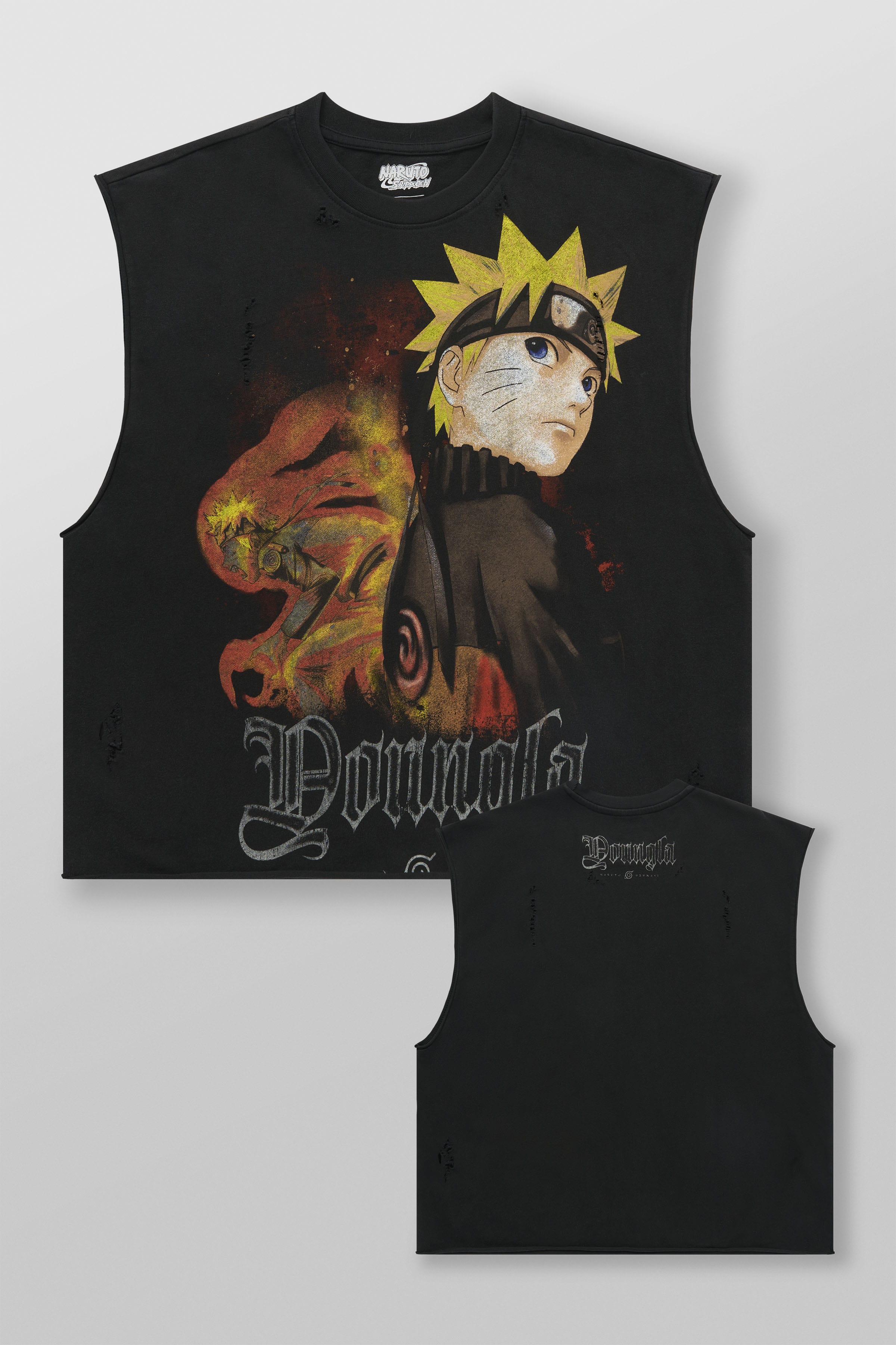 YoungLa 3055 - Naruto Cut-Offs 'Jinchuriki'