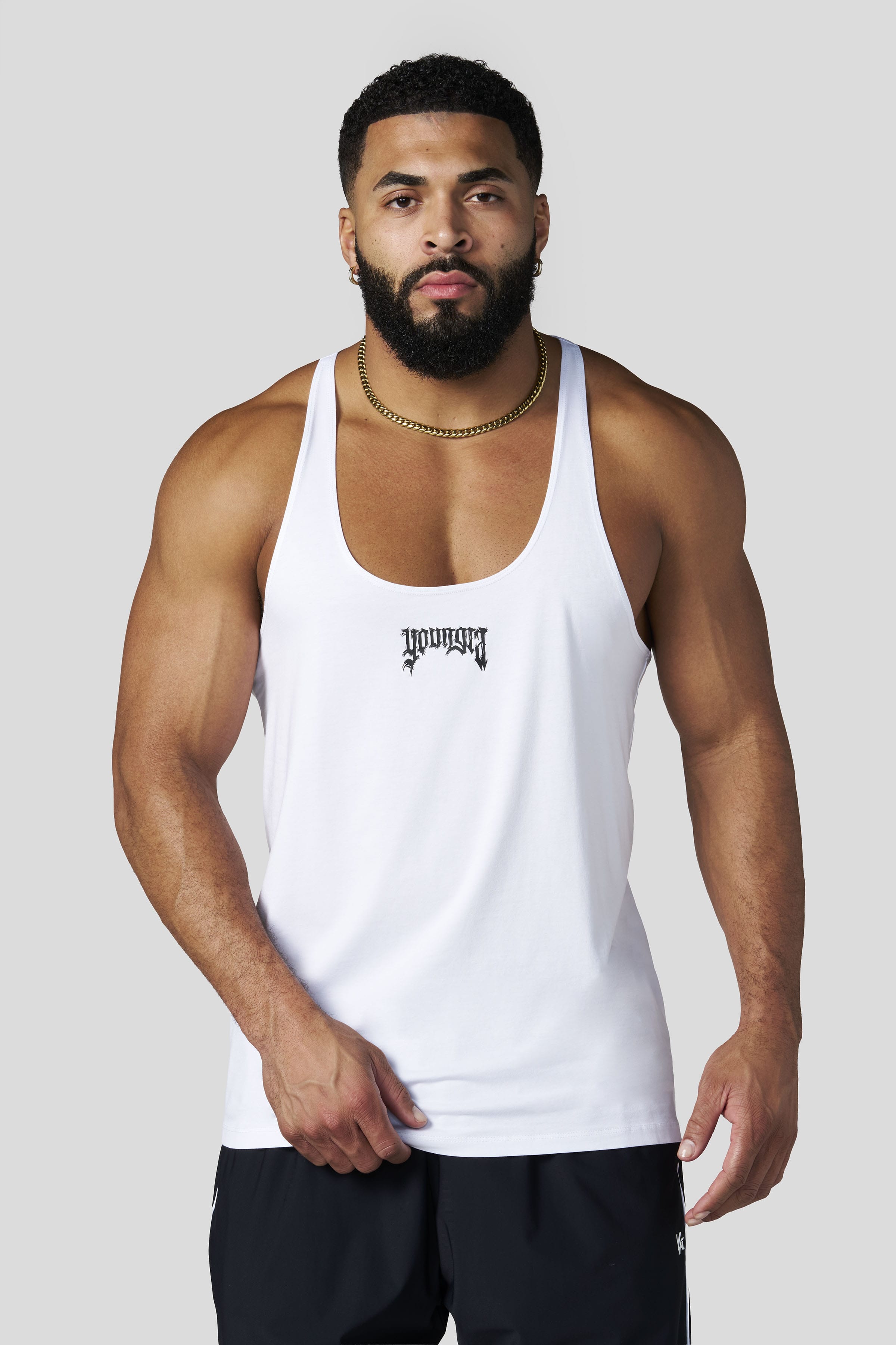 YoungLA 3074 - Thin Strap Stringers 'White'