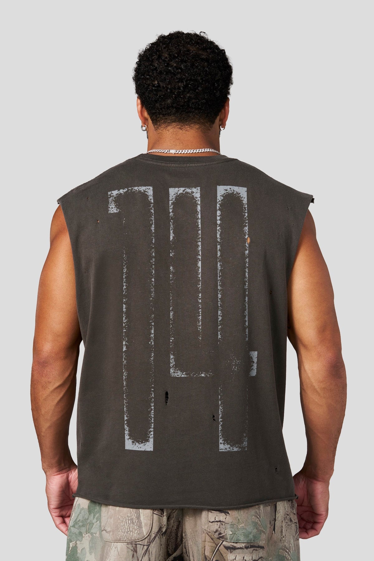 YoungLA 3098 - Since '14 Cut-Offs 'Charcoal Wash'