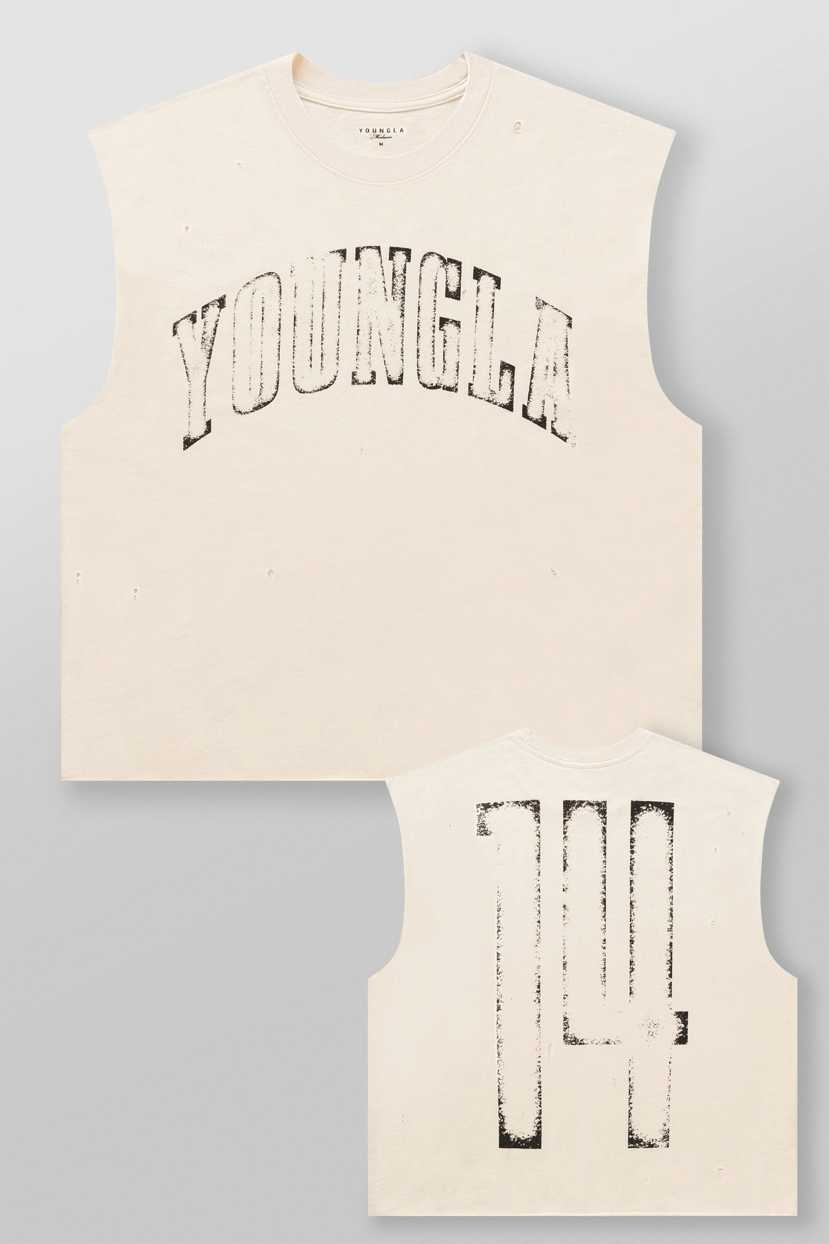 YoungLA 3098 - Since '14 Cut-Offs 'Off-White'