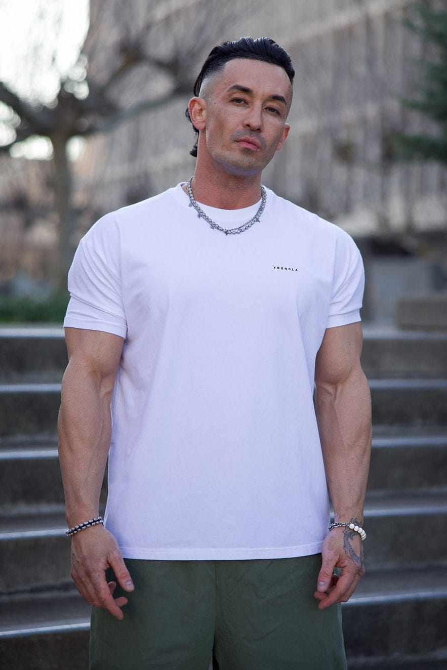 YoungLA 4295 - Perfect Tailored Tees 'White'