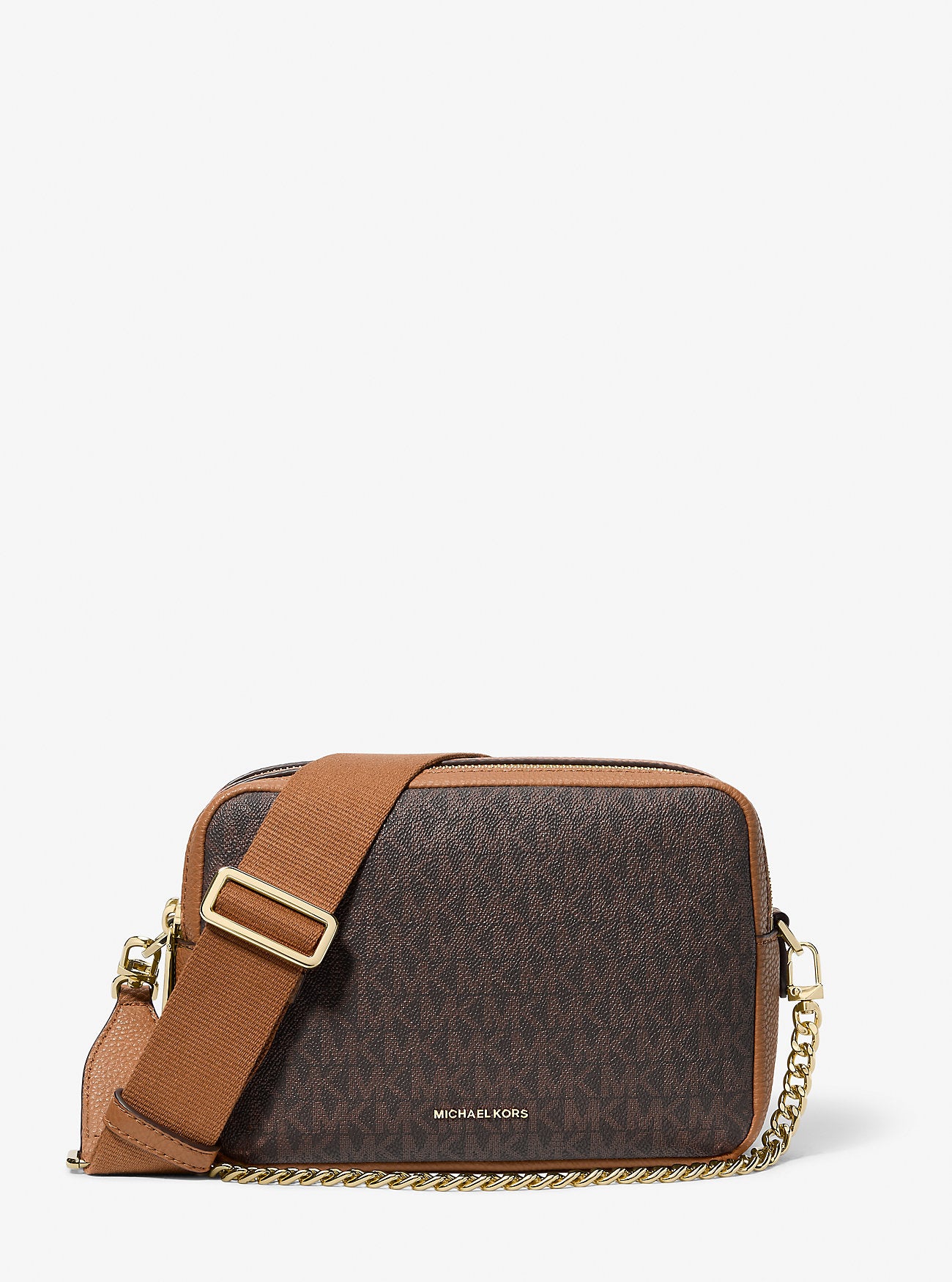 Bryant Medium Signature Logo Camera Crossbody Bag