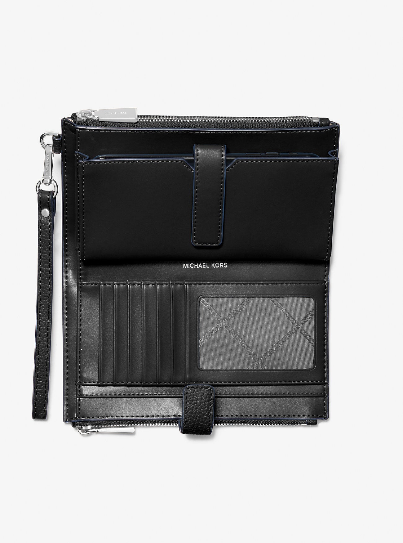 Adele Leather Smartphone Wallet BLACK