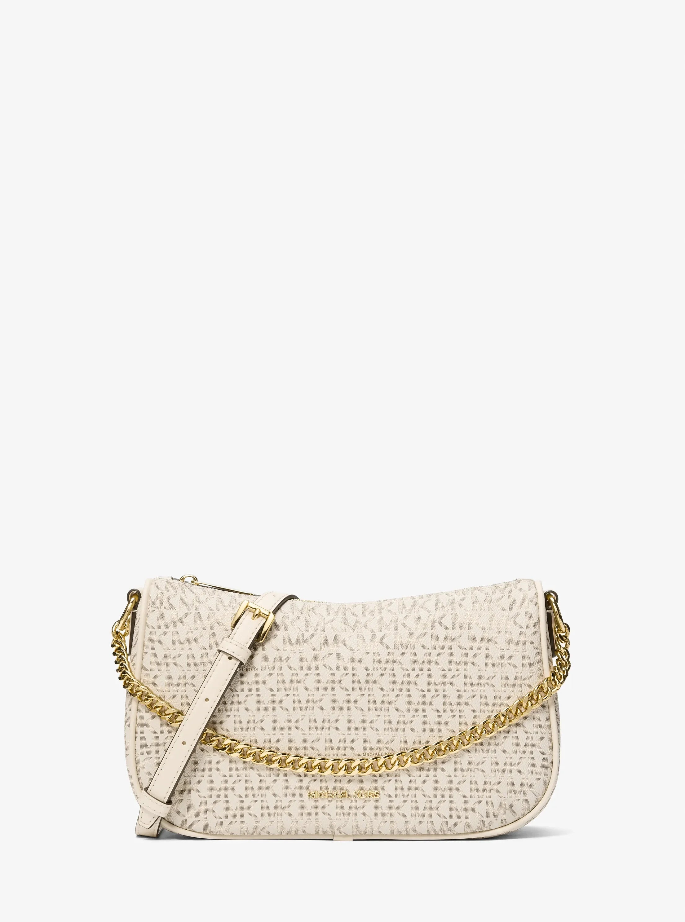 Michael Kors Carmela Medium Signature Logo Convertible Crossbody Bag 'LT CRM Multi'