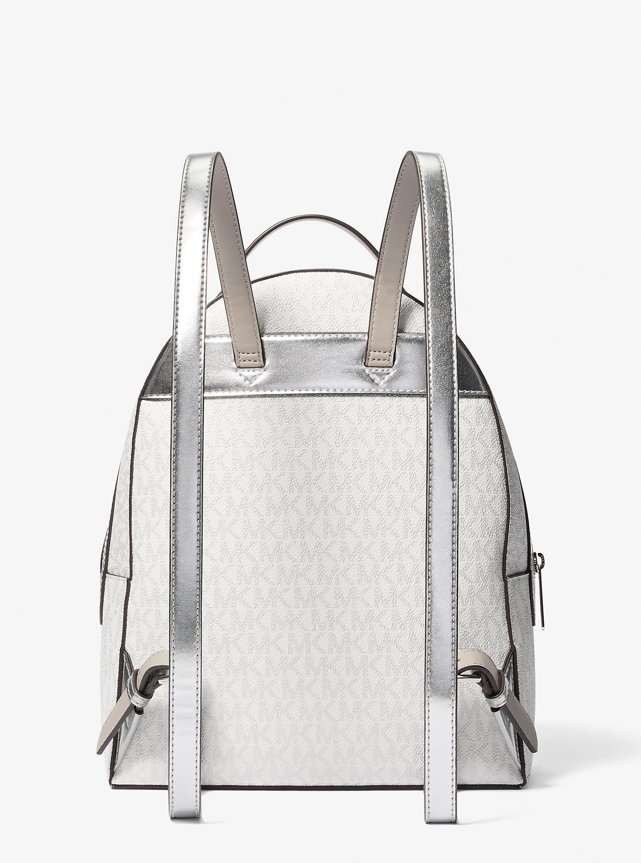 Sheila Medium Logo Backpack SILVER