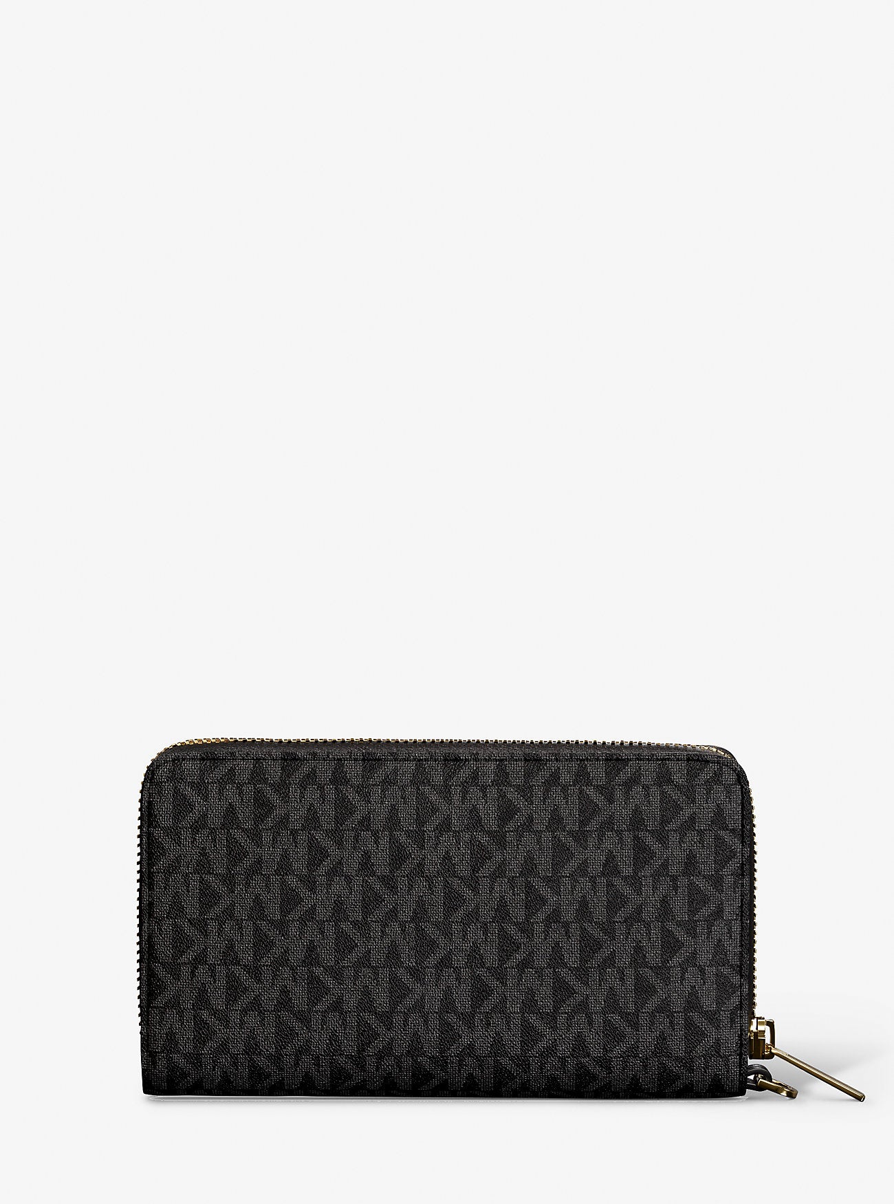 Jet Set Large Signature Logo Smartphone Wallet BLACK