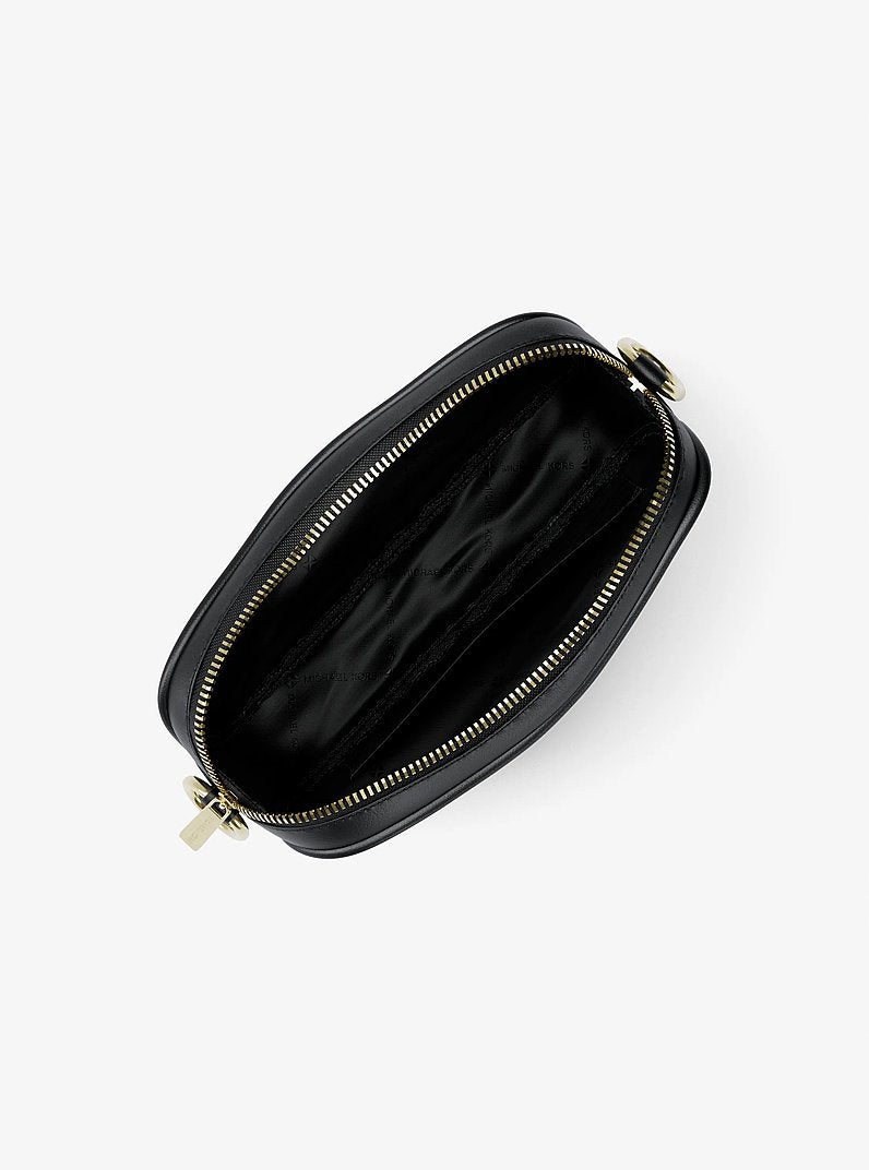 Michael Kors Jet Set Small Signature Logo Camera Crossbody Bag 'Black'