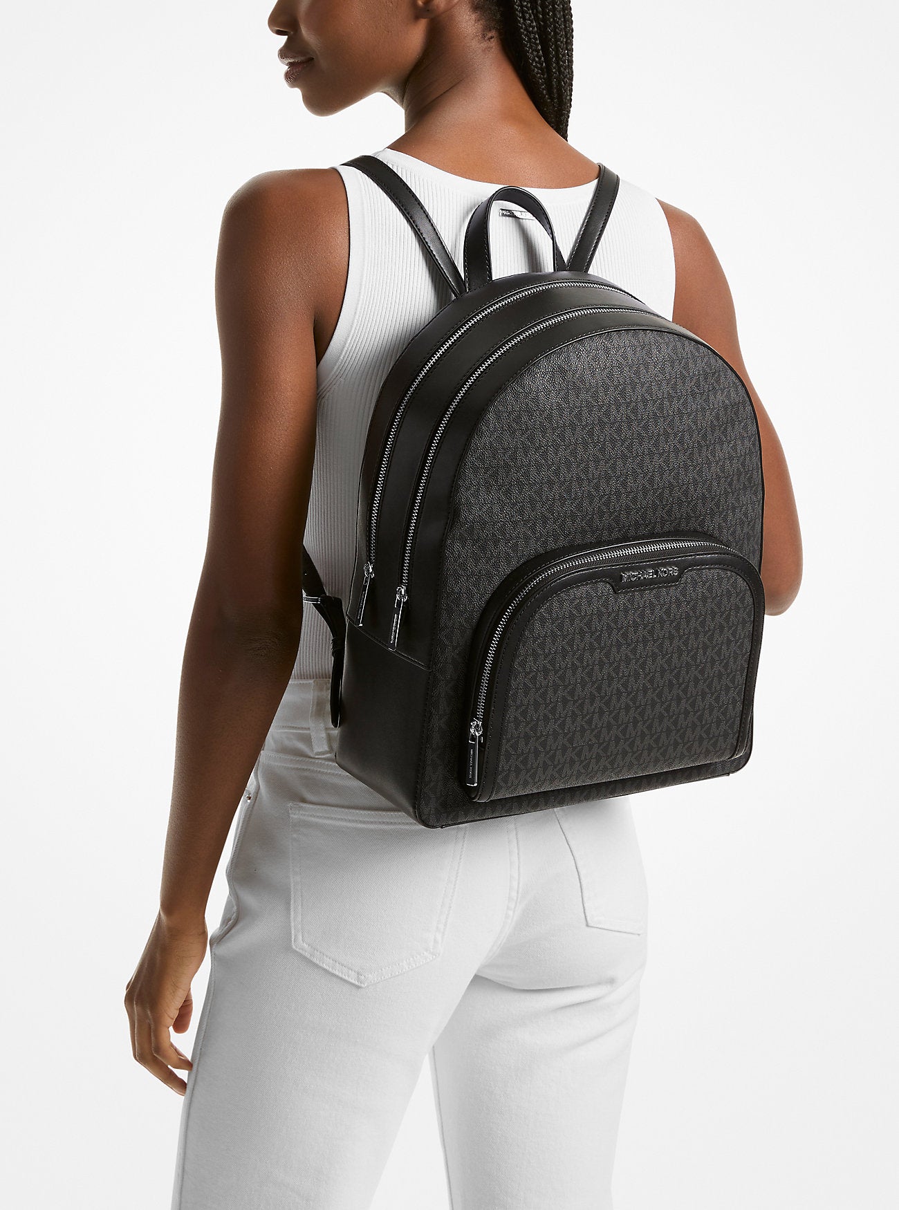 Jaycee Large Logo Backpack BLACK