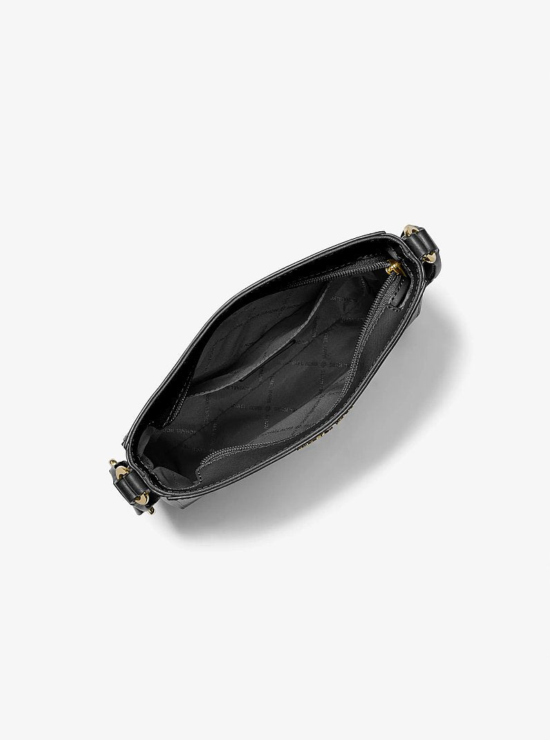 Michael Kors Jet Set Travel Small Messenger Bag 'Black Black'