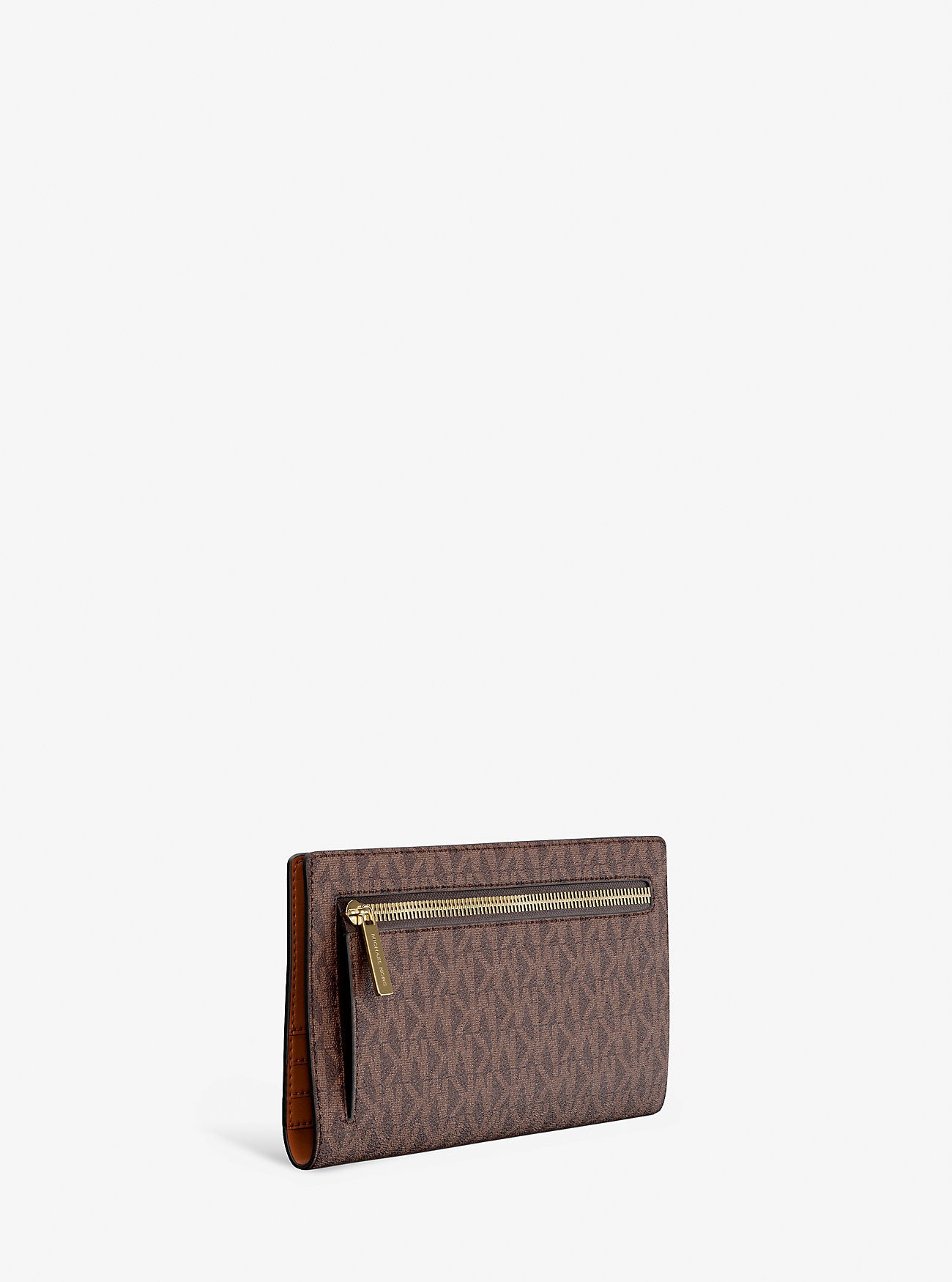 Carson Large Signature Logo Wallet BROWN