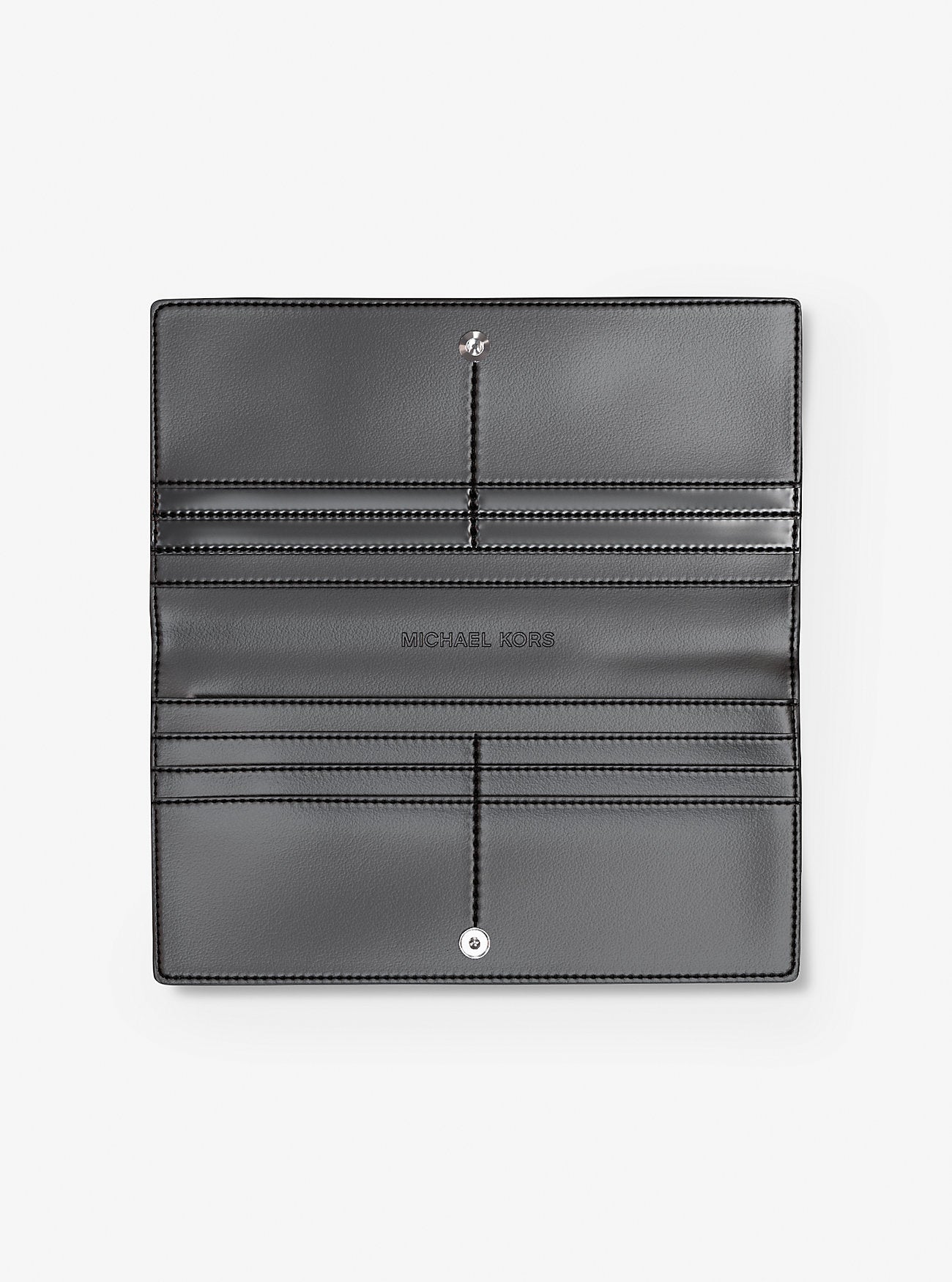 Carson Large Signature Logo Wallet BLACK