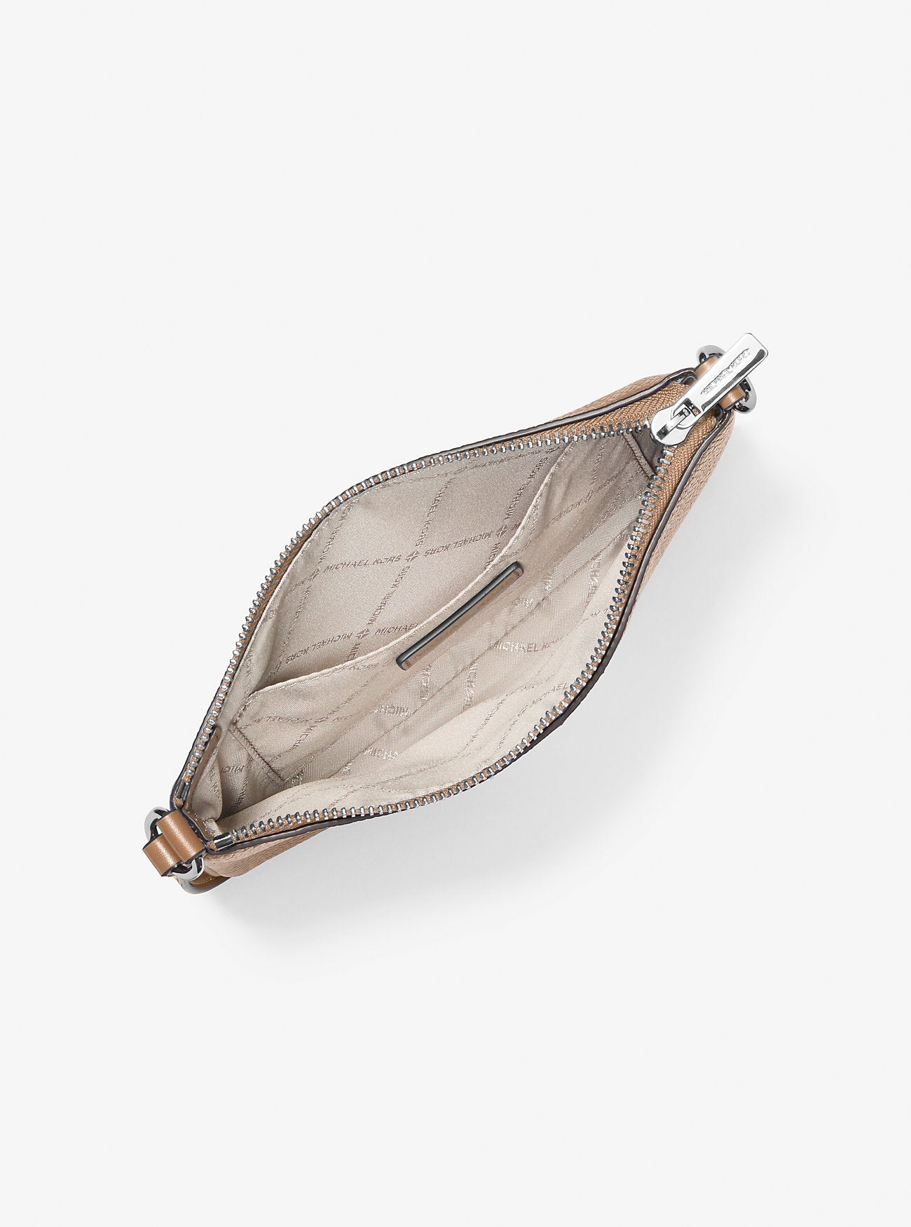 Jet Set Small Pebbled Leather Convertible Wristlet