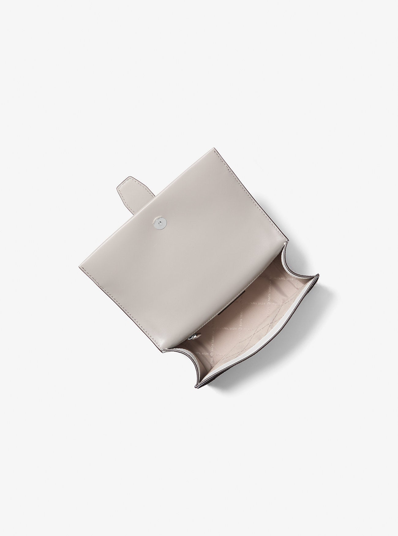 Greenwich Small Color-Block Signature Logo Crossbody Bag OPTIC WHITE
