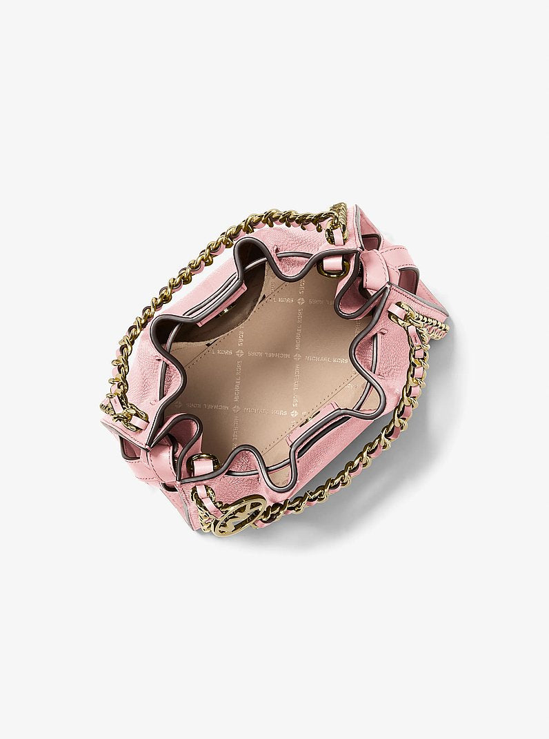 Michael Kors Mina Small Chain Crossbody Bag 'Powder Blush'