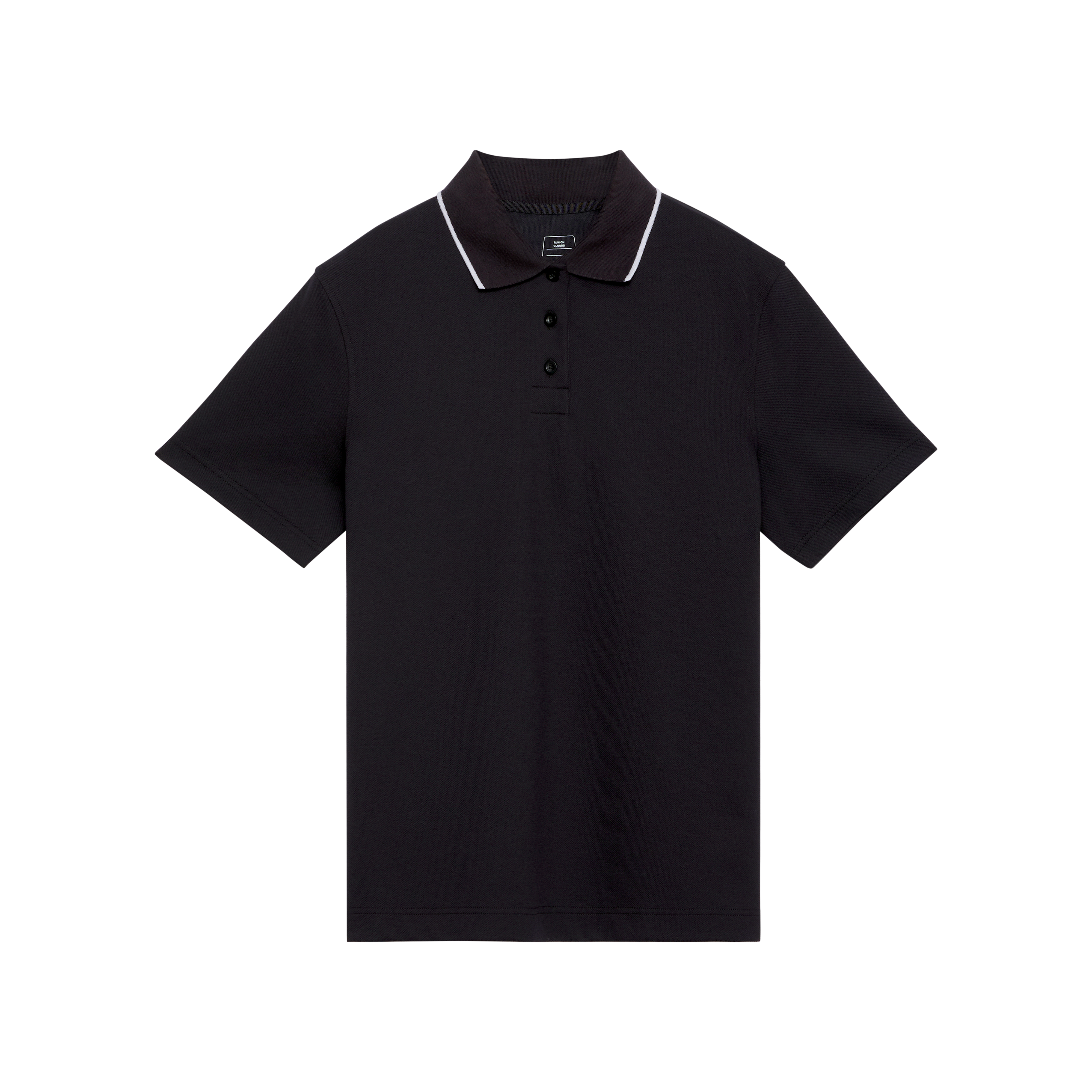 Courtside Polo 1 W Black