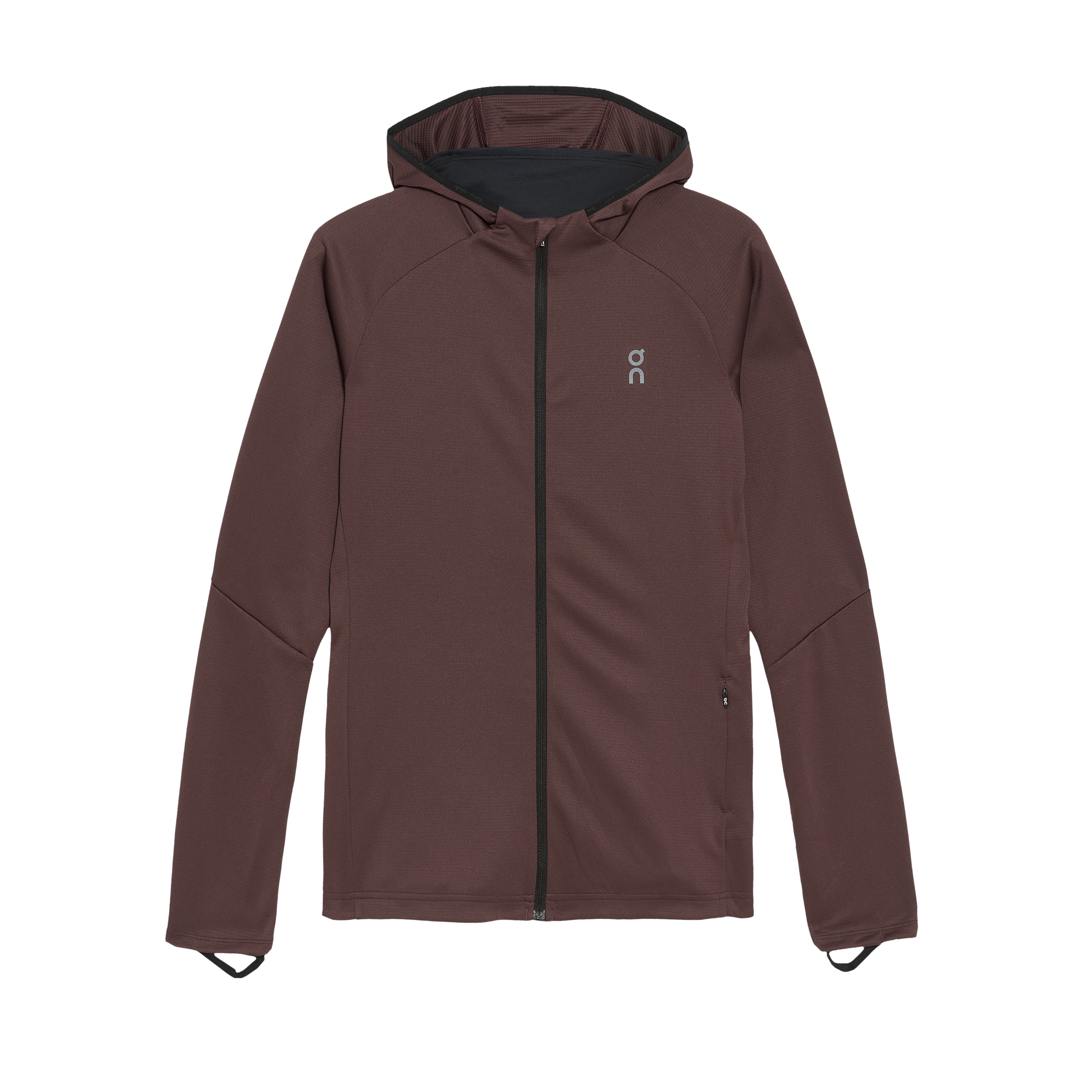 Climate Zip Hoodie 1 W Mulberry