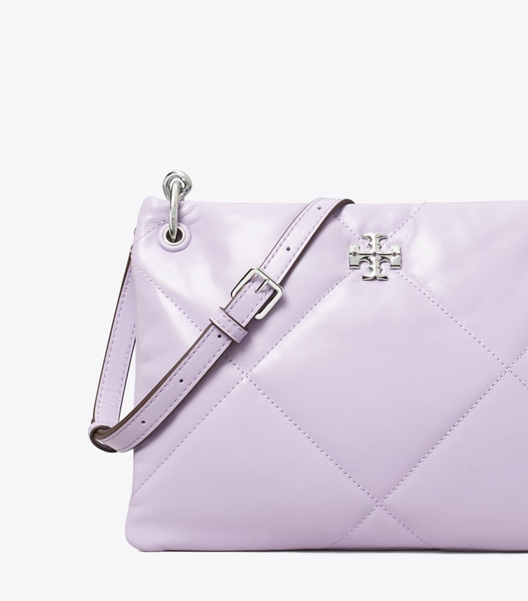 Tory Burch Small Kira Diamond Quilt Shoulder Bag Purple Heather