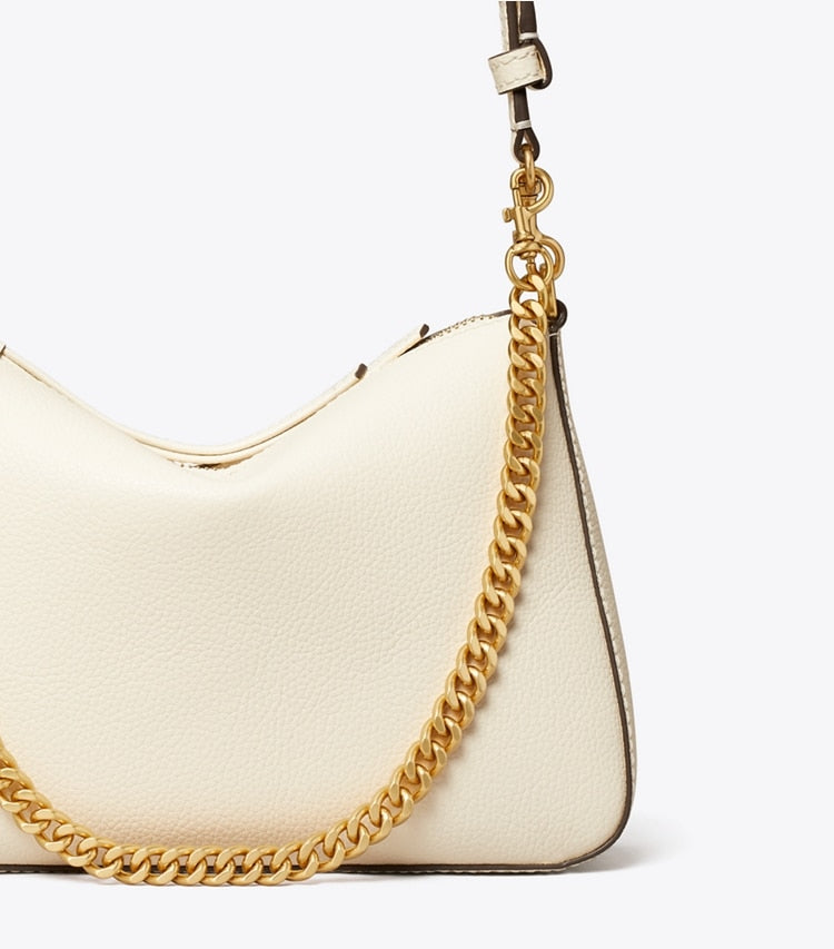 Tory Burch Small Perry Shoulder Bag Warm White