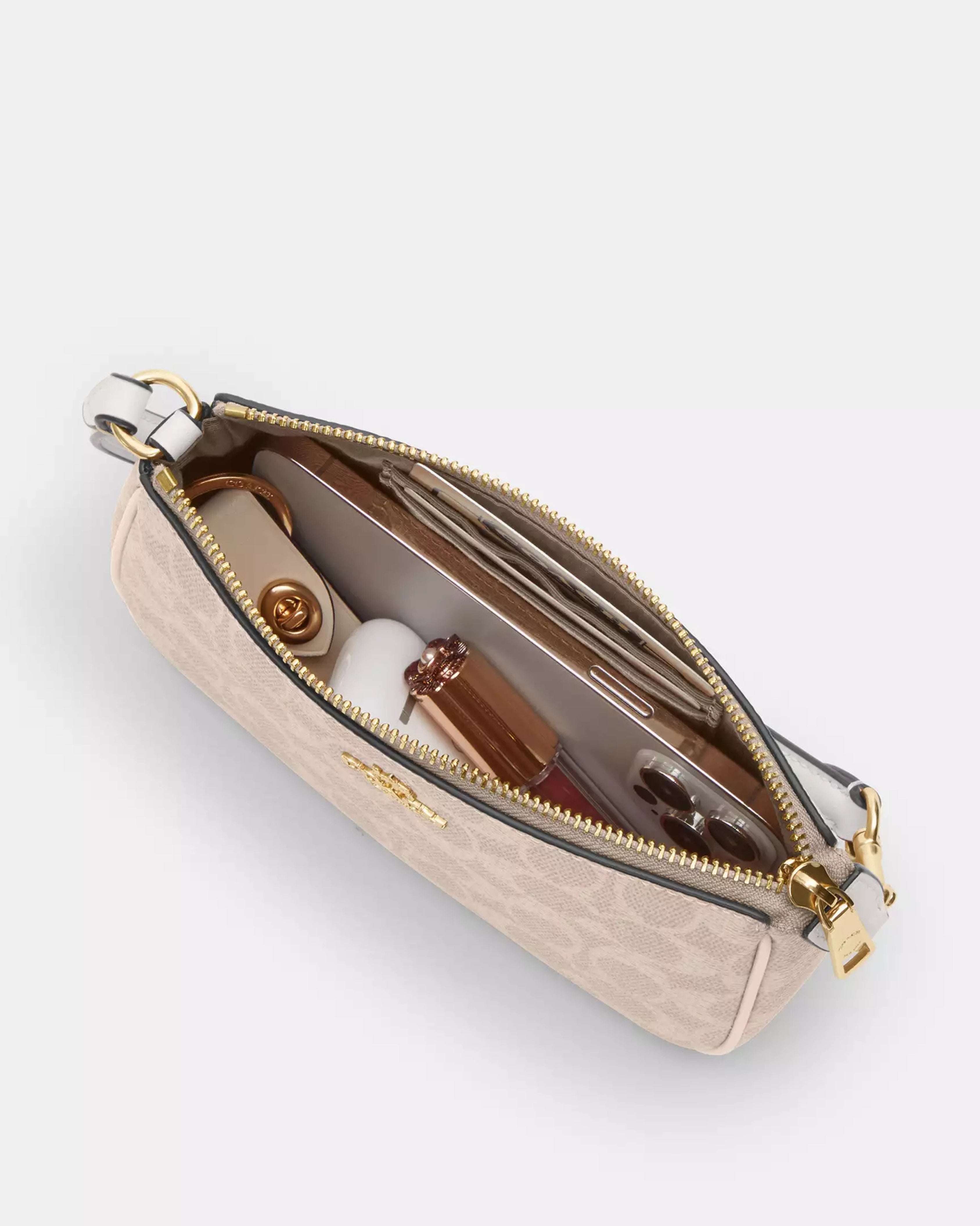 Coach Nolita 19 In Signature Canvas 'Signature Canvas/Gold/Sand/Chalk'