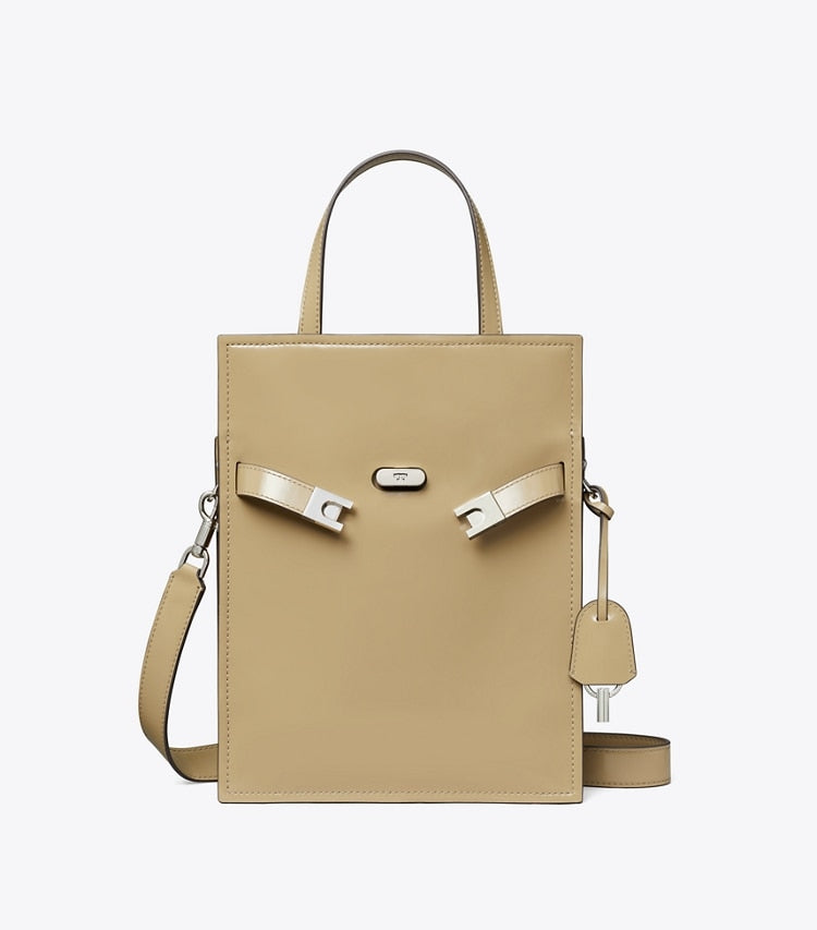 Tory Burch Small Lee Radziwill Shopper Desert Palm