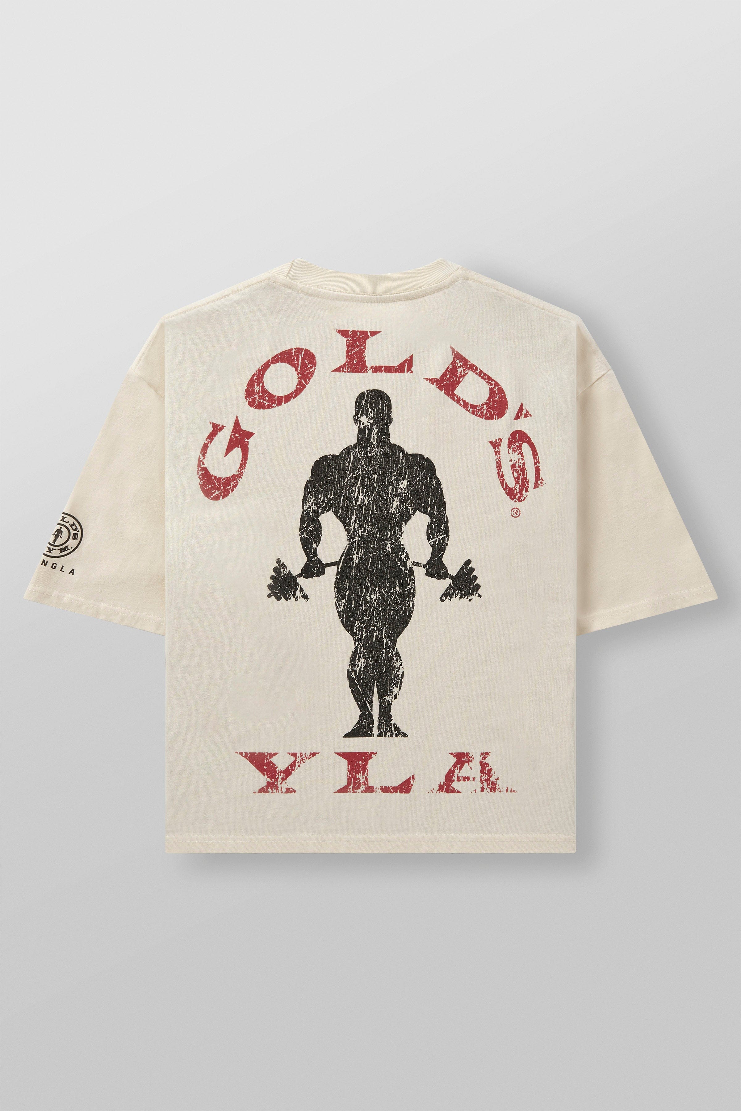 Young La 4002 - Golds Gym New Age Tees 'Off-White'