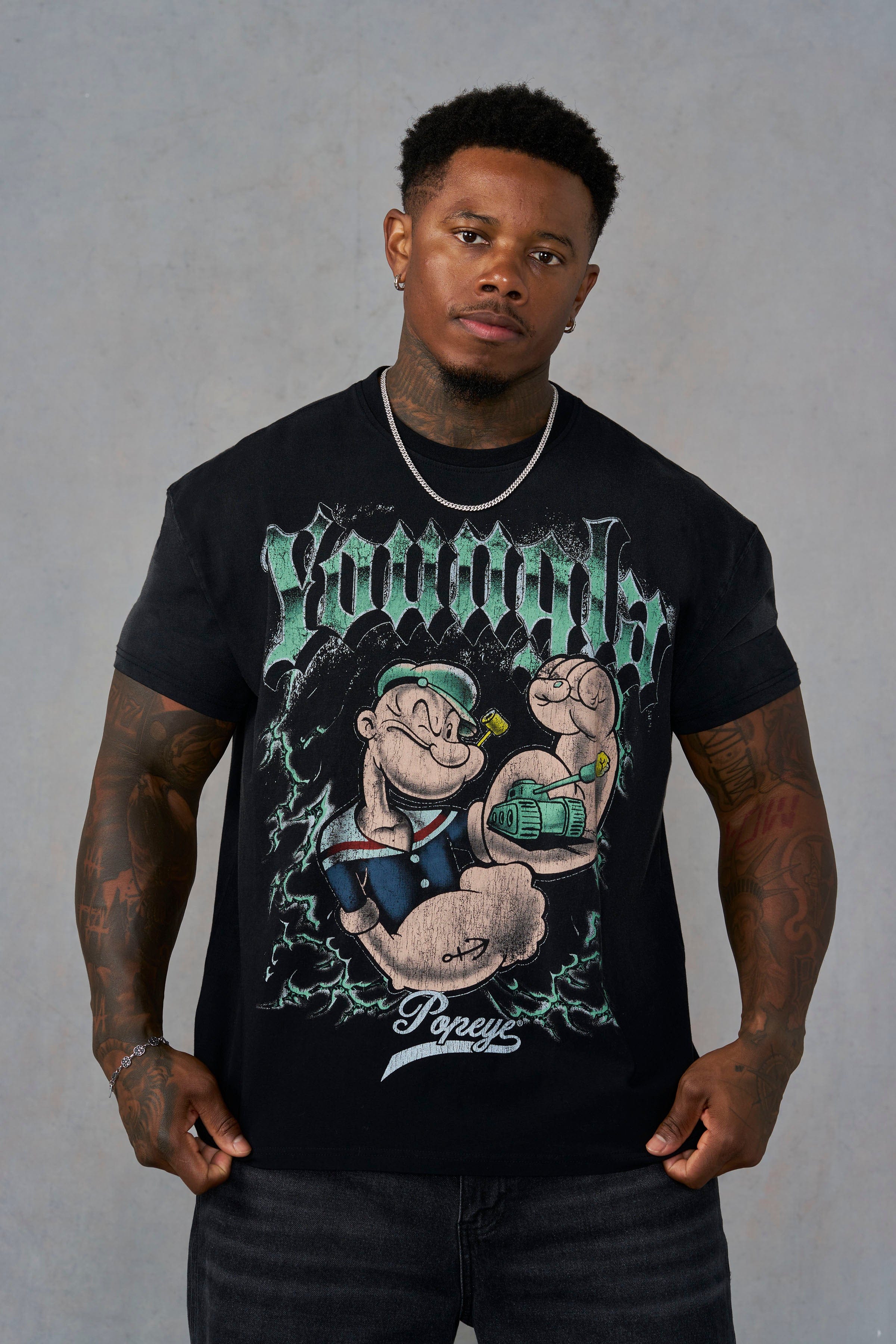 YoungLA 4011 - Popeye Flex Tees 'Thunder Pump'