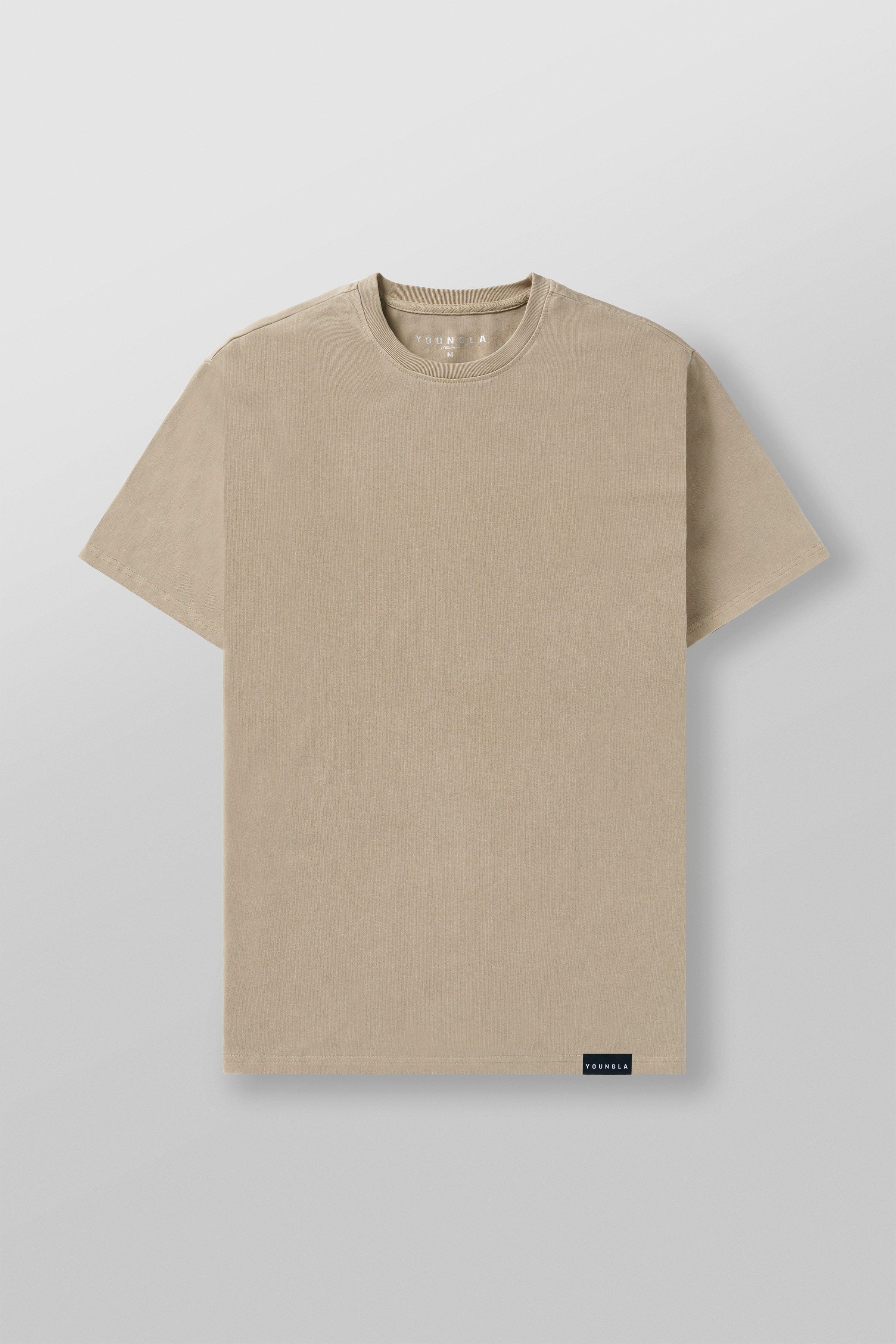 YoungLA 4023 - Perfect Tee Straight Bottom 2.0 'Beige Wash'