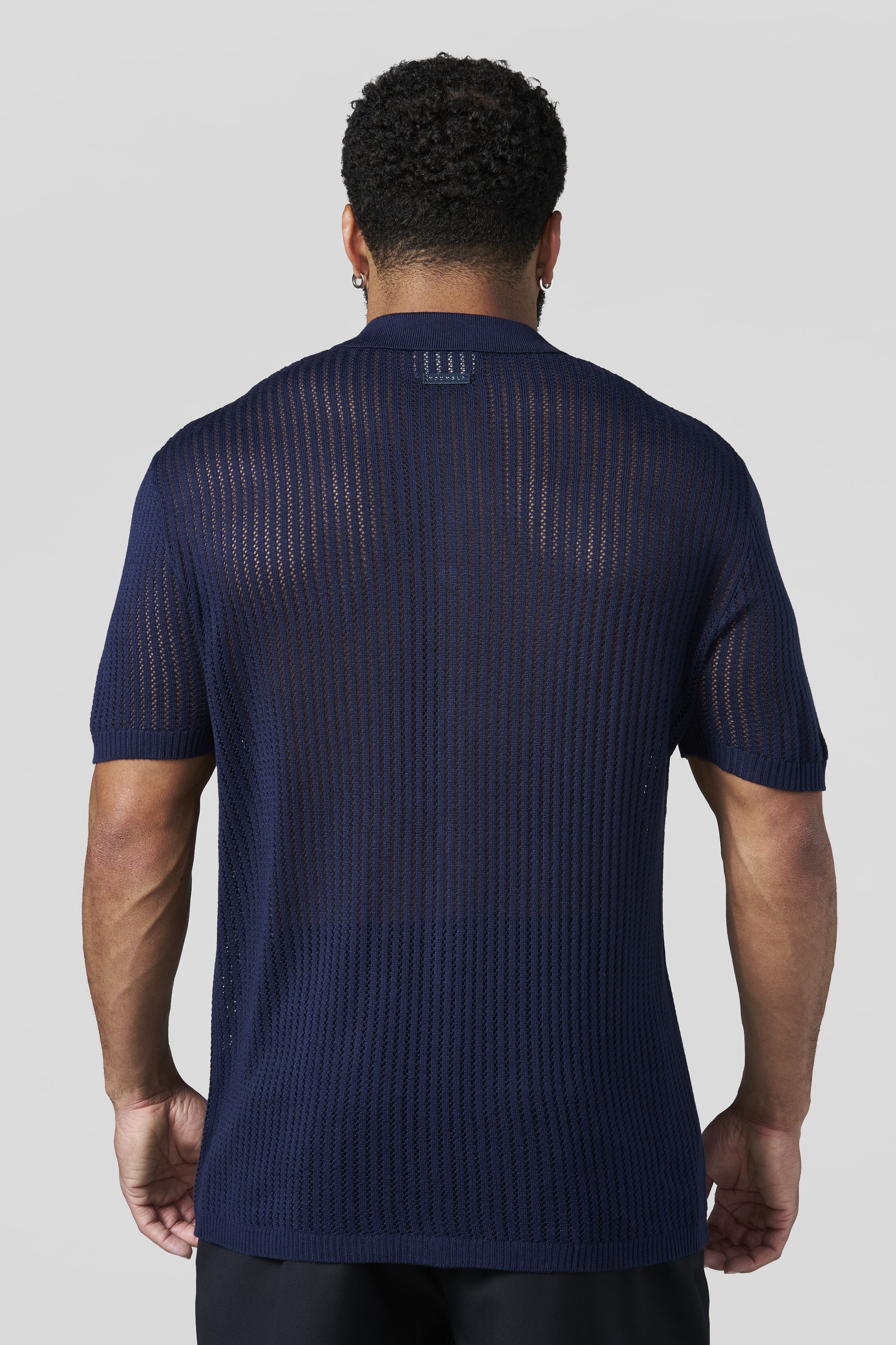 YoungLA 4056 - Beach Club Button Ups 'Navy'