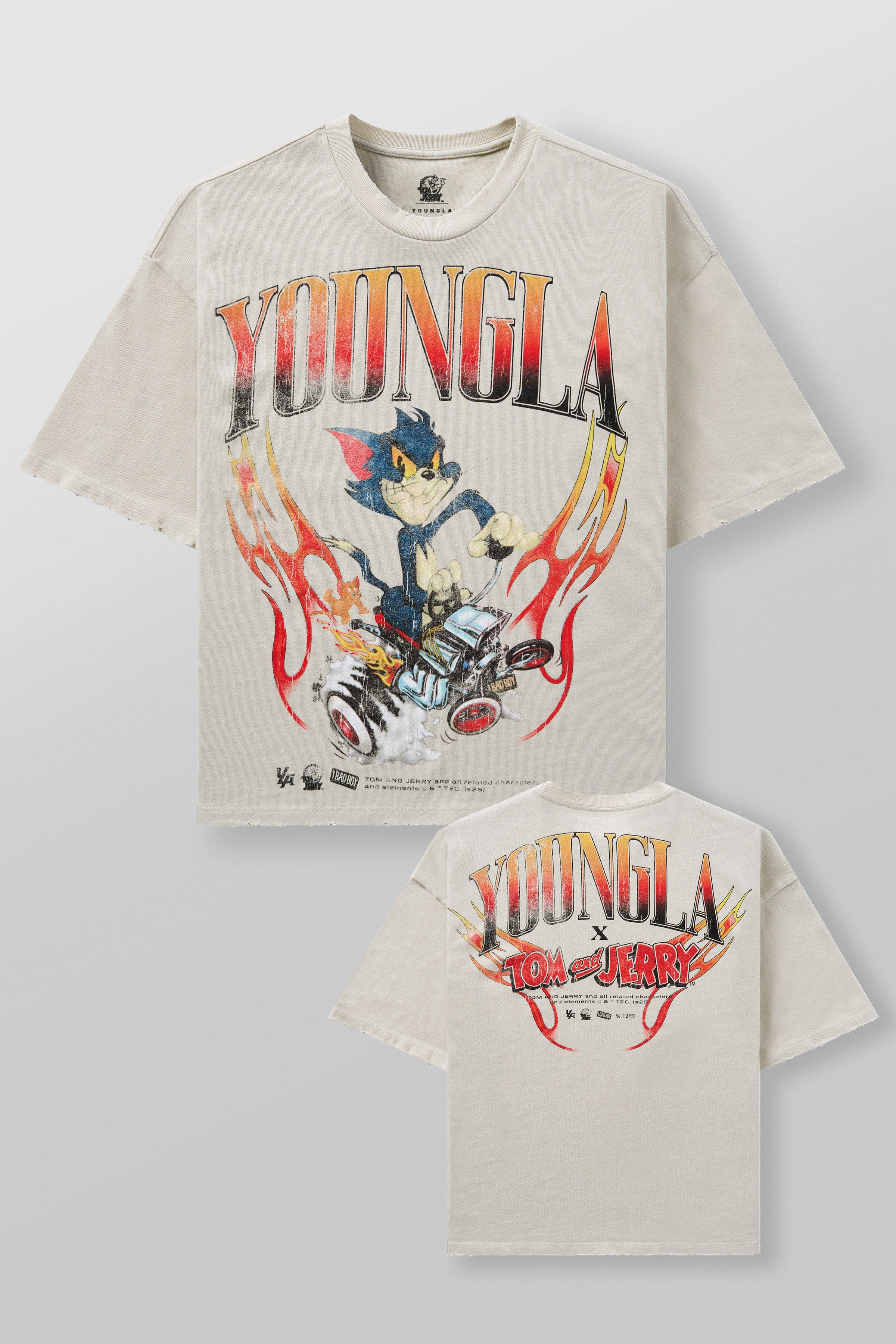 Young La 4082 - Tom & Jerry Tees 'Rider'