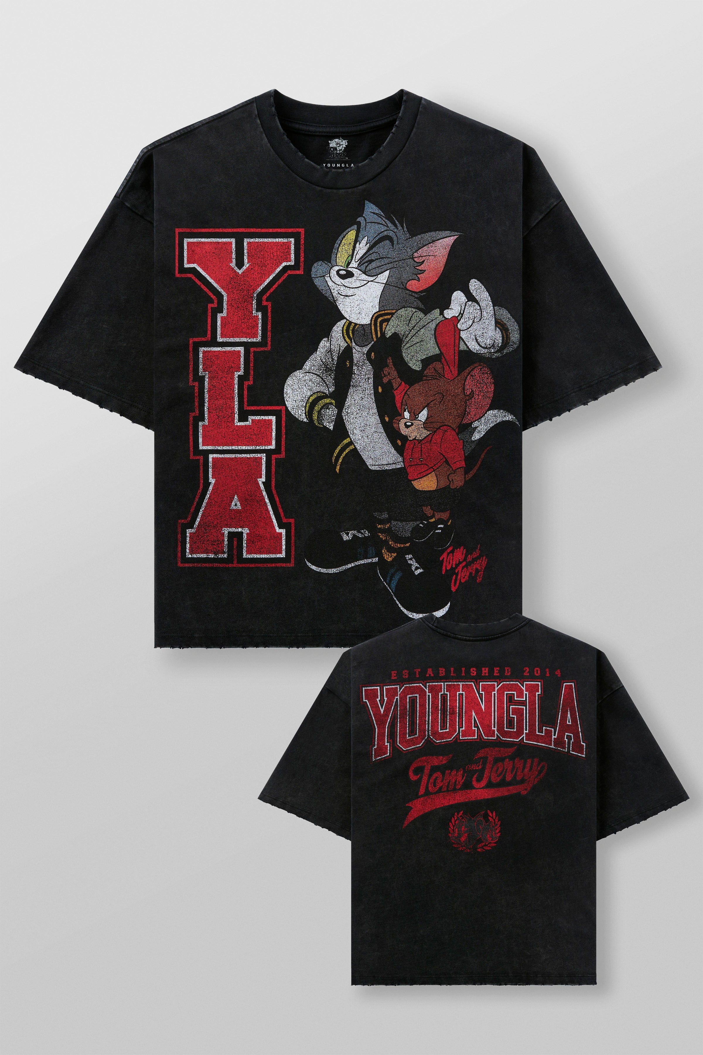 Young La 4082 - Tom & Jerry Tees 'Varsity'