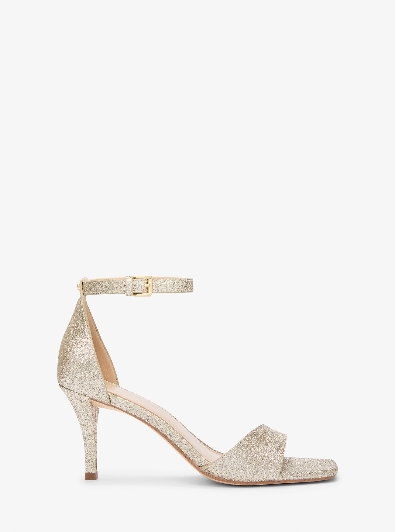 Jaida Metallic Leather Sandal PALE GOLD