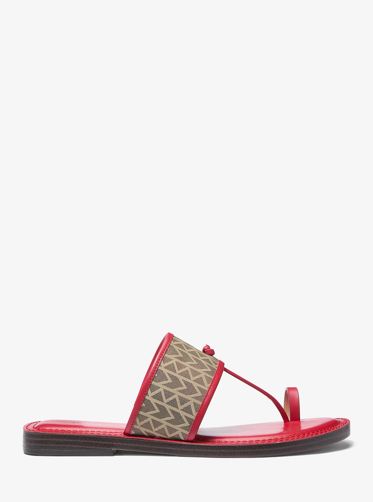 Ashtin MK2000 Logo Jacquard Sandal