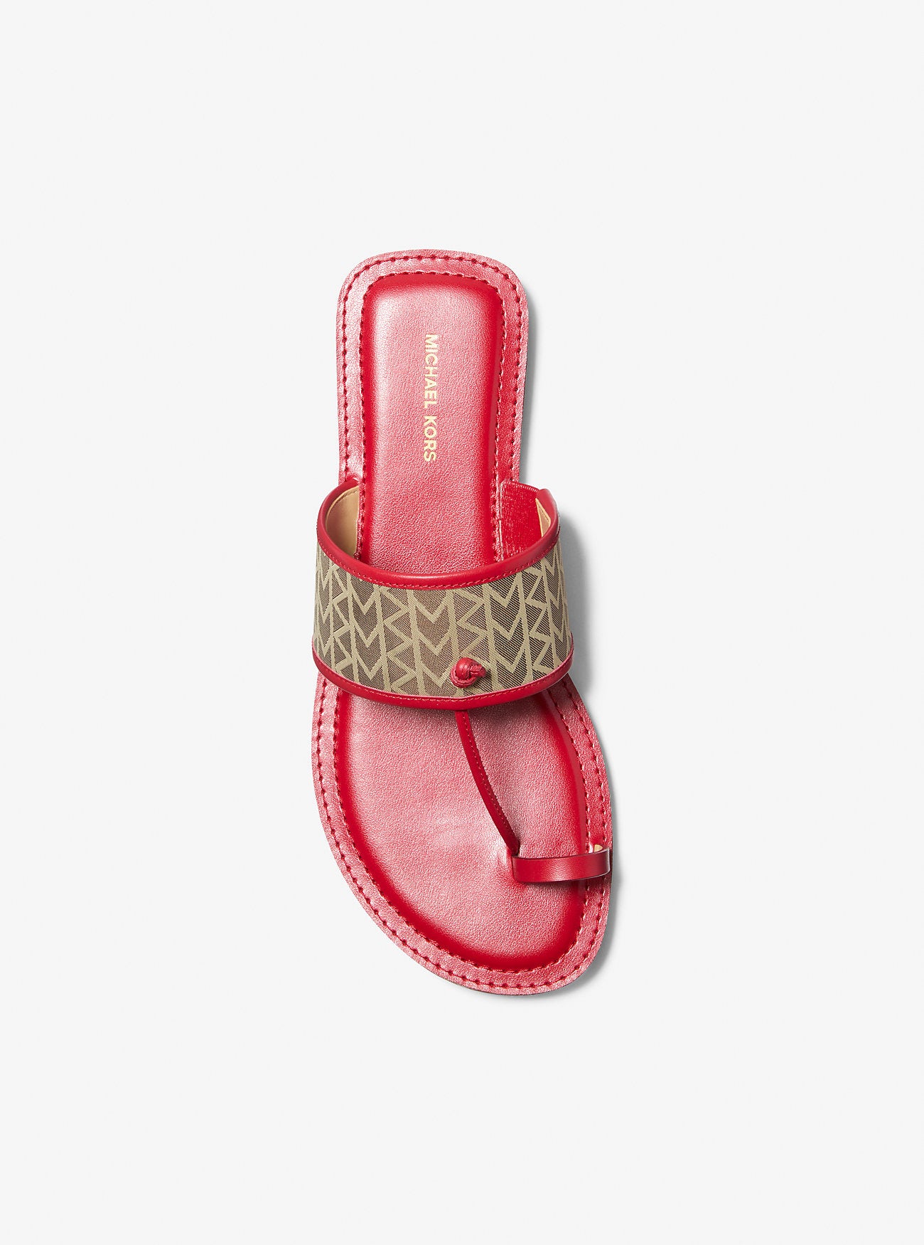 Ashtin MK2000 Logo Jacquard Sandal